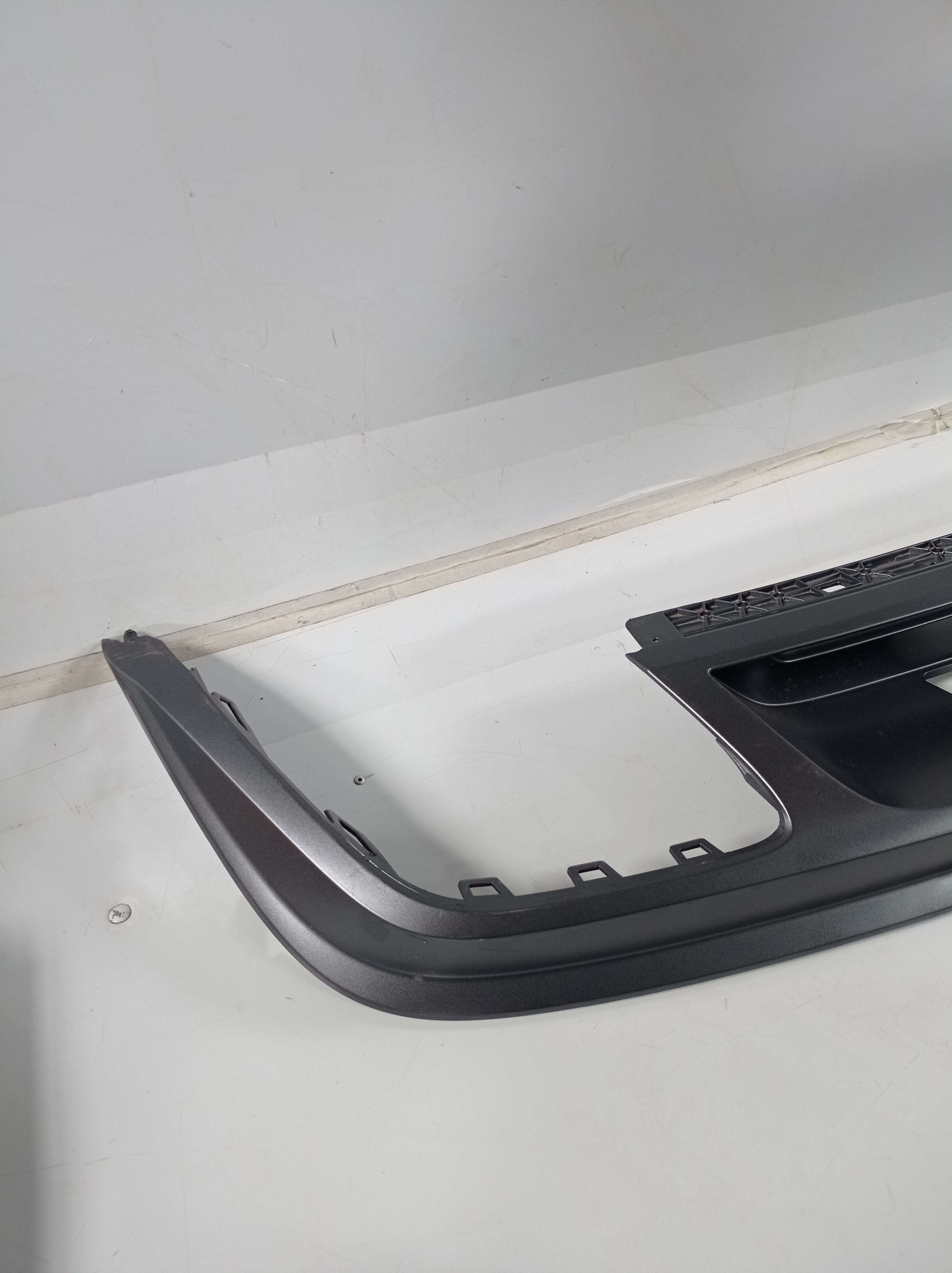 Moldura Spoiler Parachoque Traseiro Tiguan 2018 2020 6