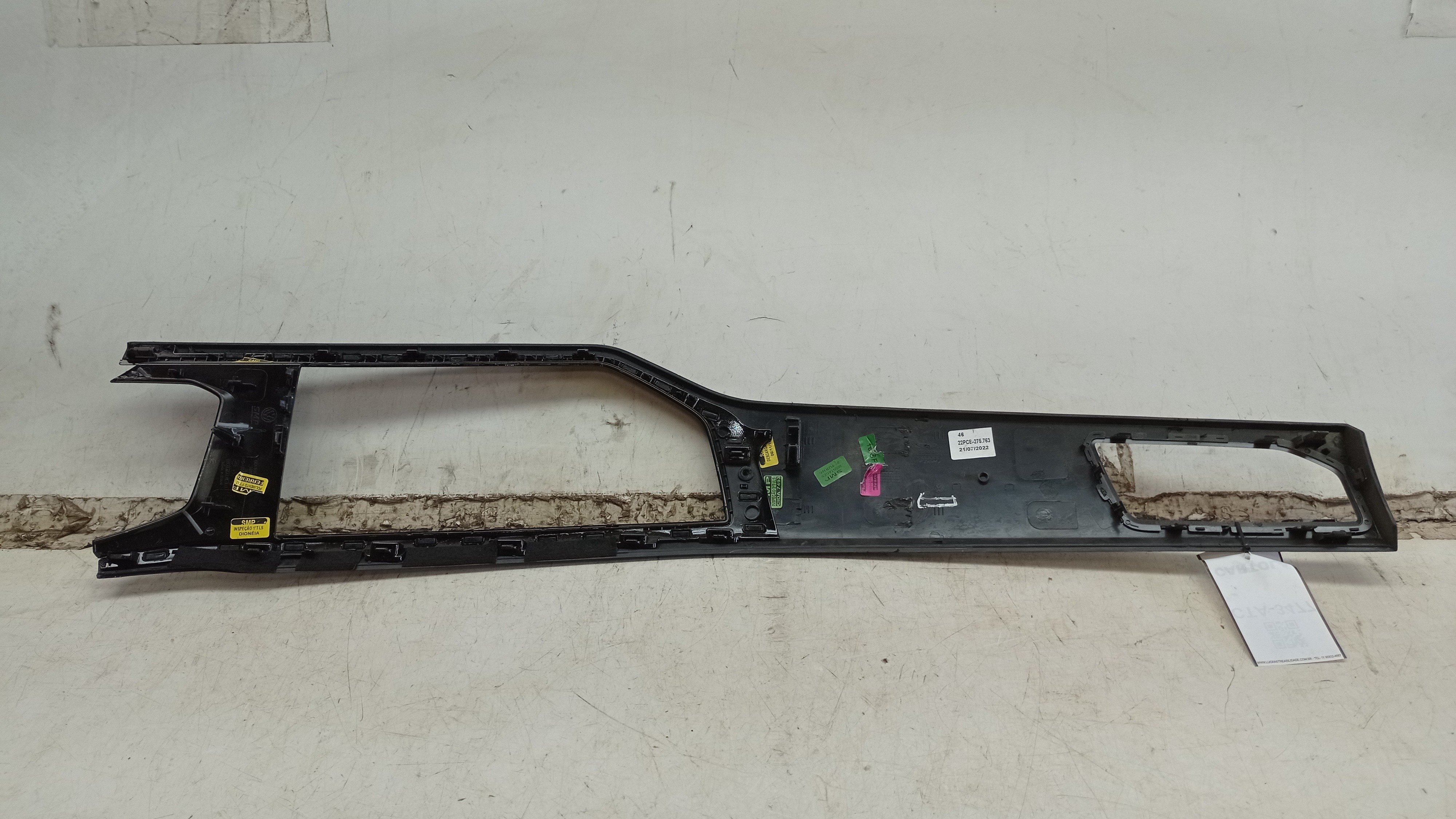 6ea858418  Moldura Painel Volkswagen Virtus 1.6 2019 2020 2