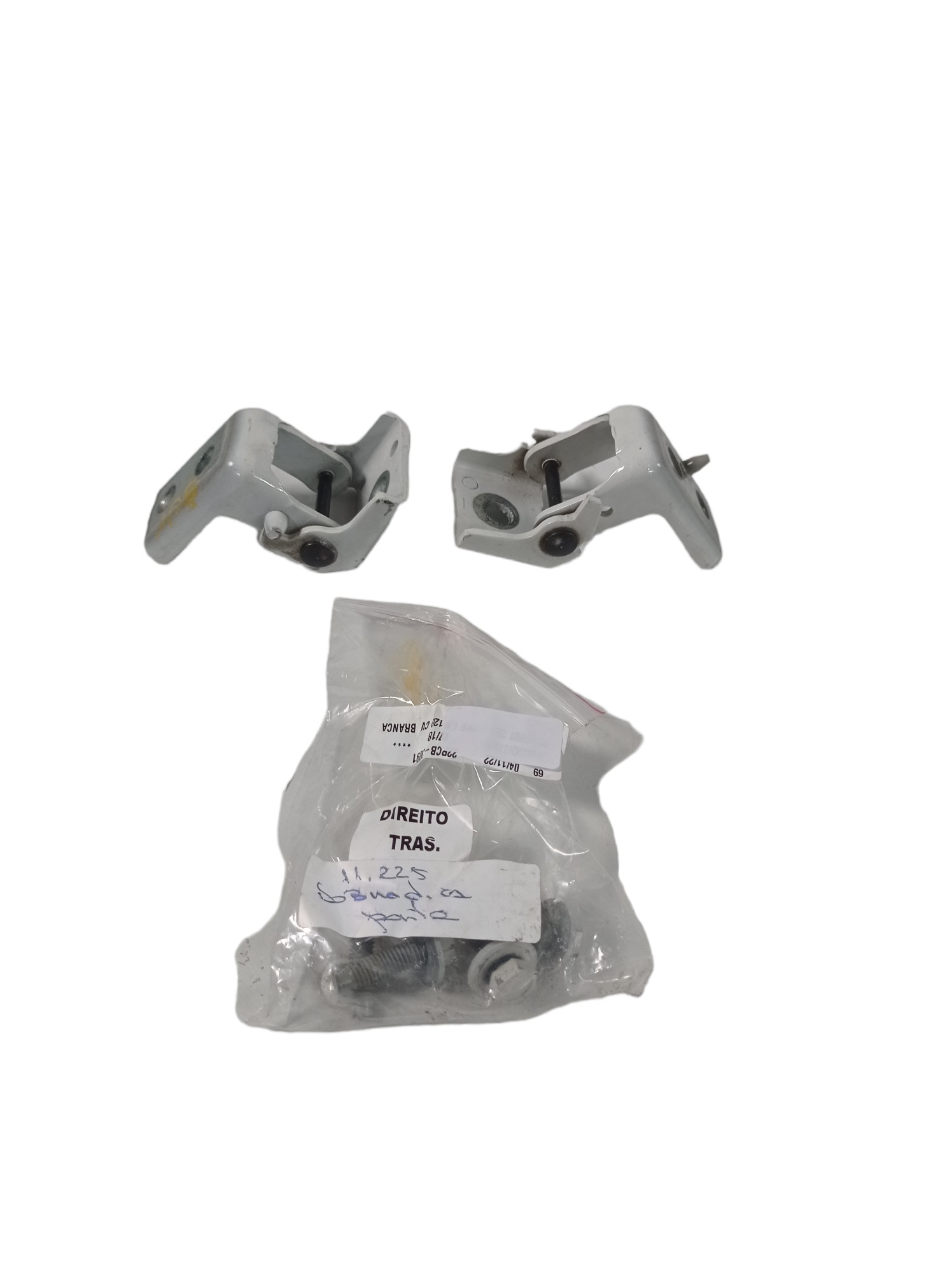 Par Dobradiça Porta Traseira Dir Peugeot 208 Alure 17/18 3
