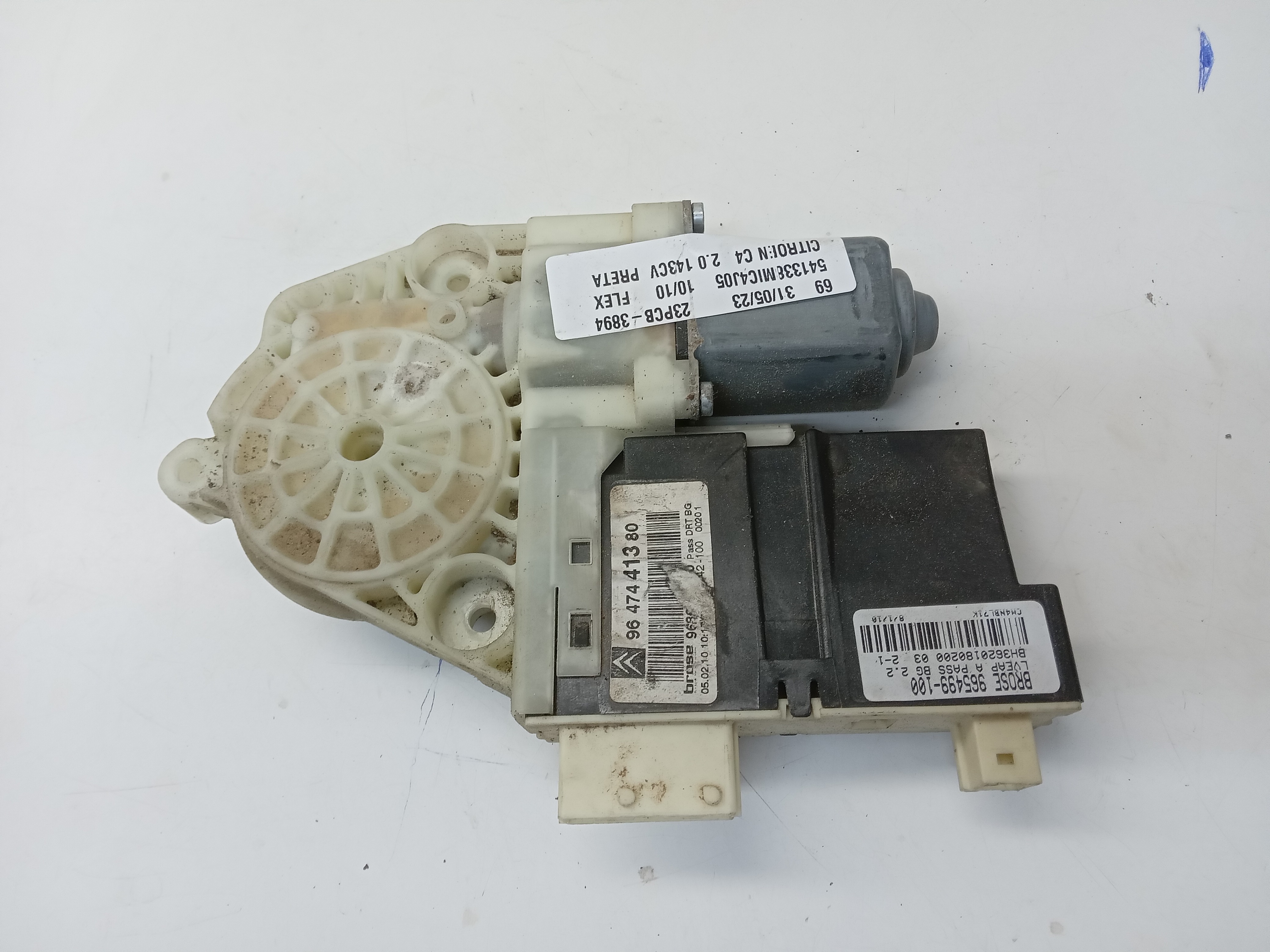 MOTOR MAQUINA VIDRO DIANT LD CITROEN C4 2010 2