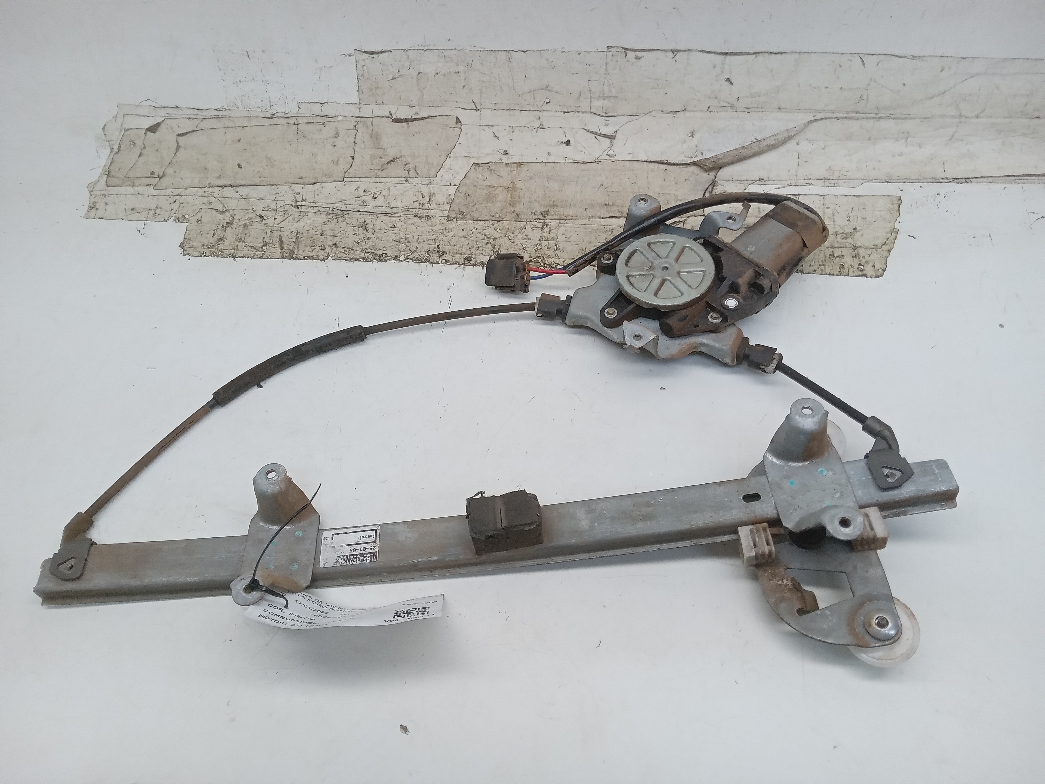 MÁQUINA DE VIDRO PORTA TRASEIRA DIREITA FORD RANGER 2008