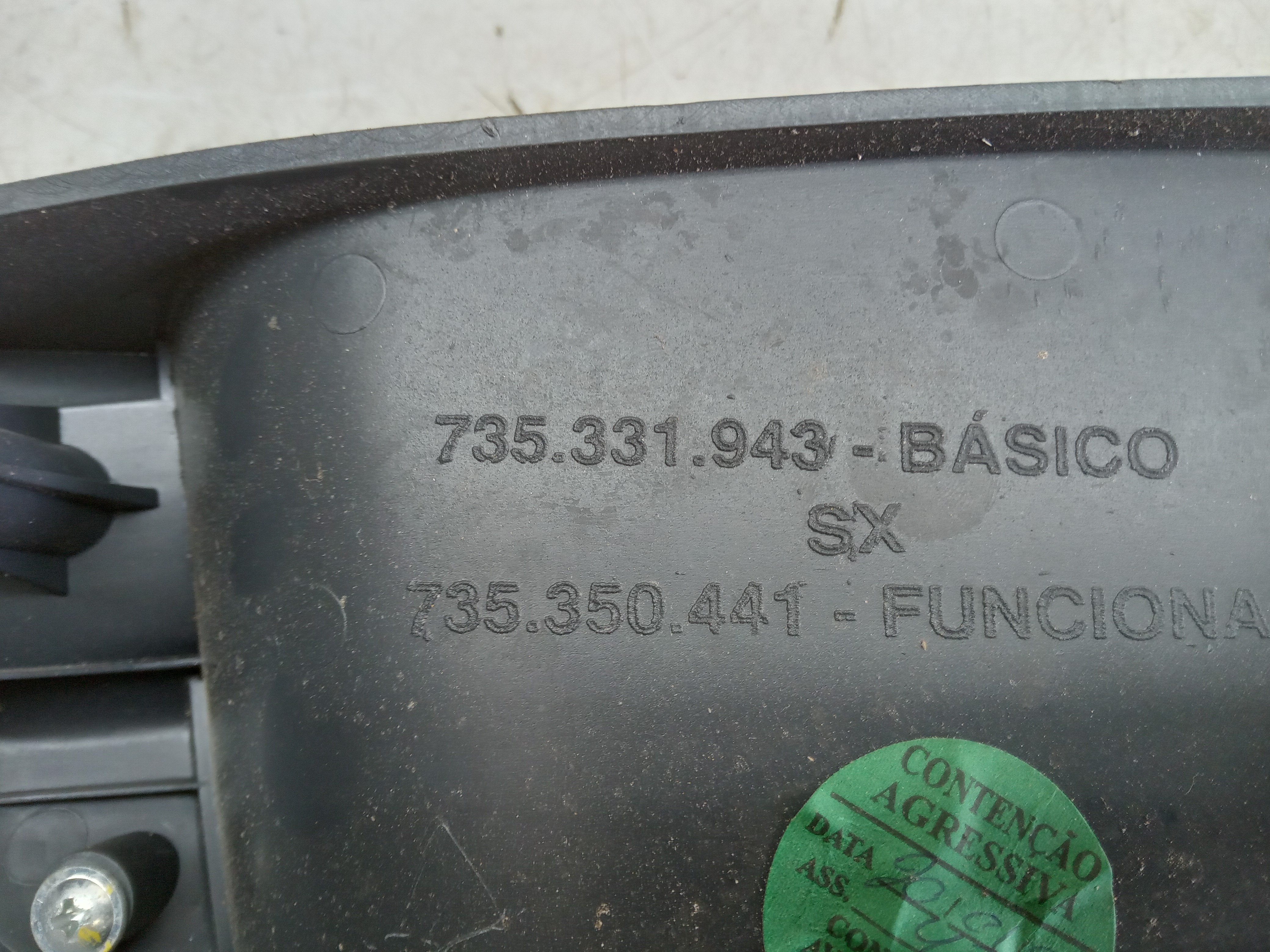 PUXADOR PORTA DIANT LE Fiat Palio 2007 3