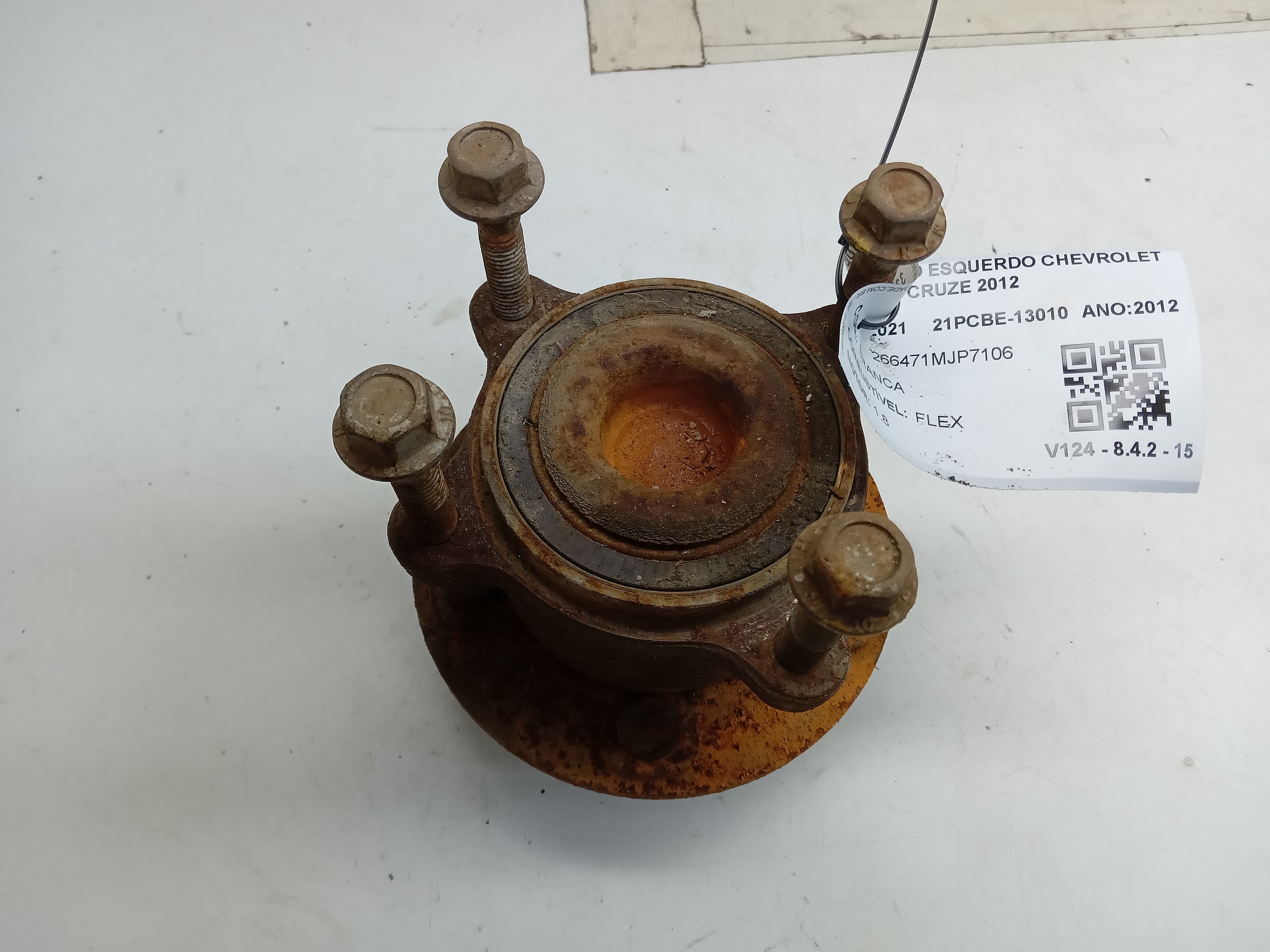 CUBO RODA TRASEIRO LE CHEVROLET CRUZE 2012 1