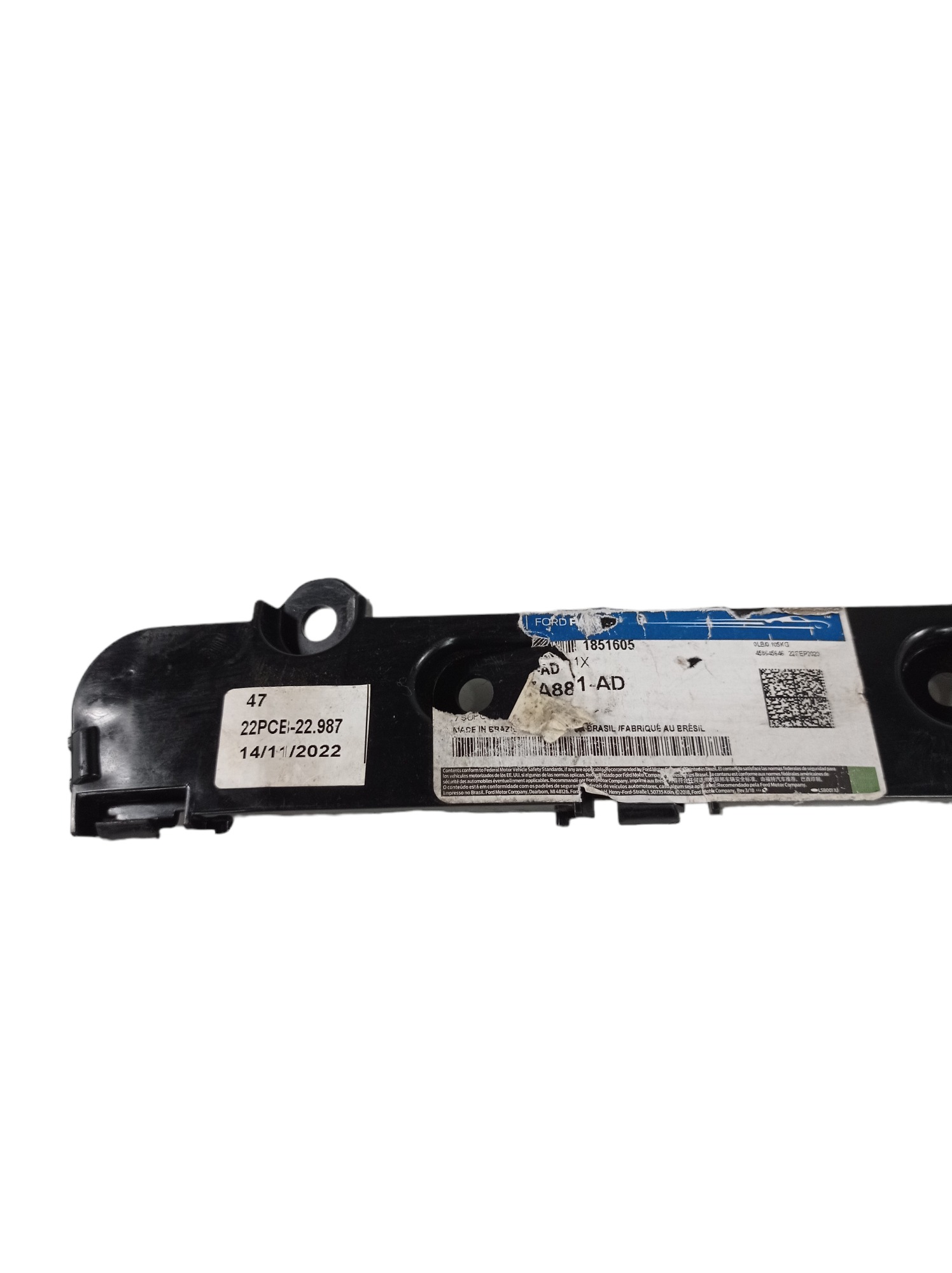 Cn1517a881 Guia Parachoque Traseiro Dir Ecosport 2013 A 16 2