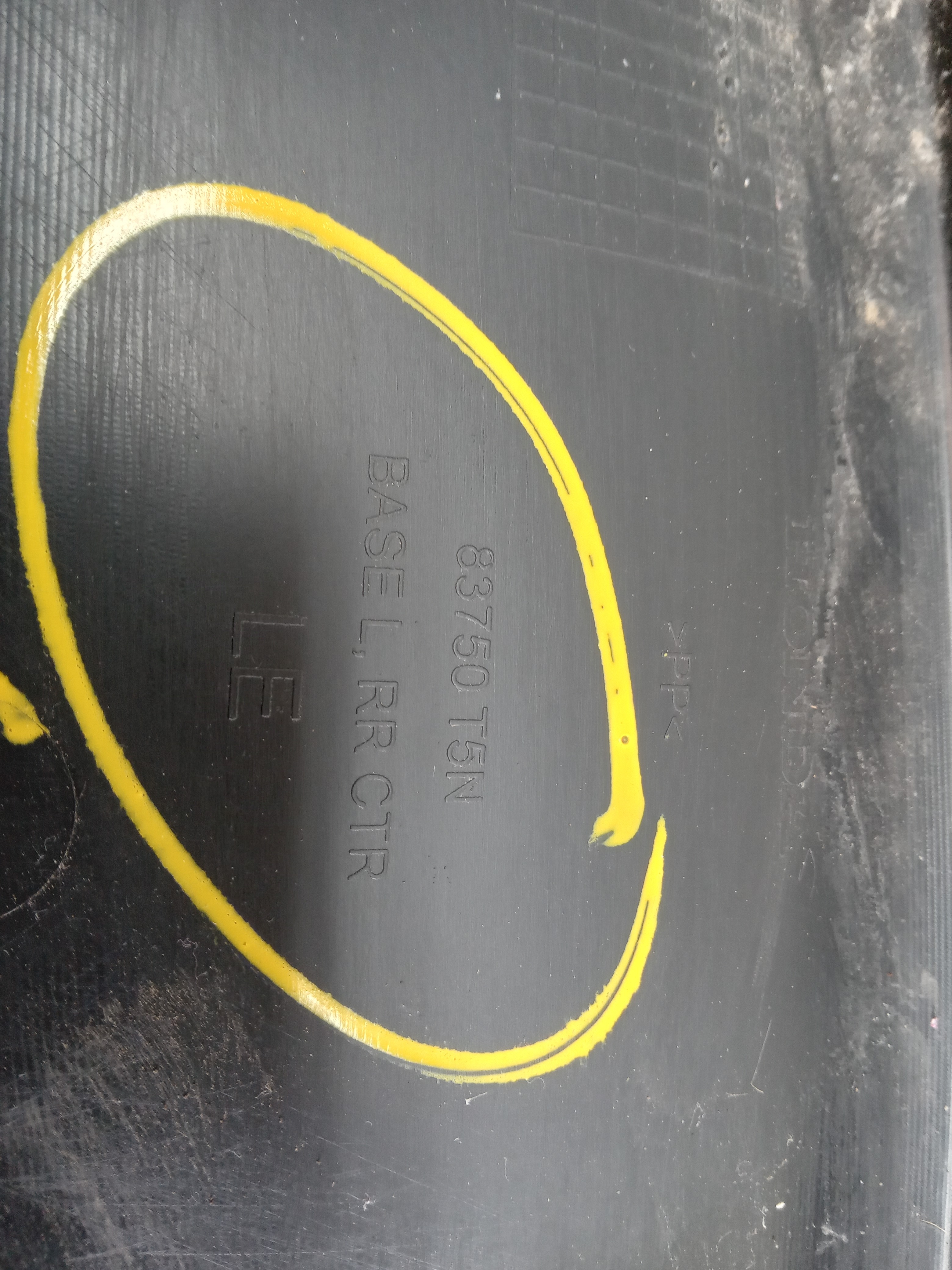 FORRO PORTA TRAS LE HONDA FIT 2015 3