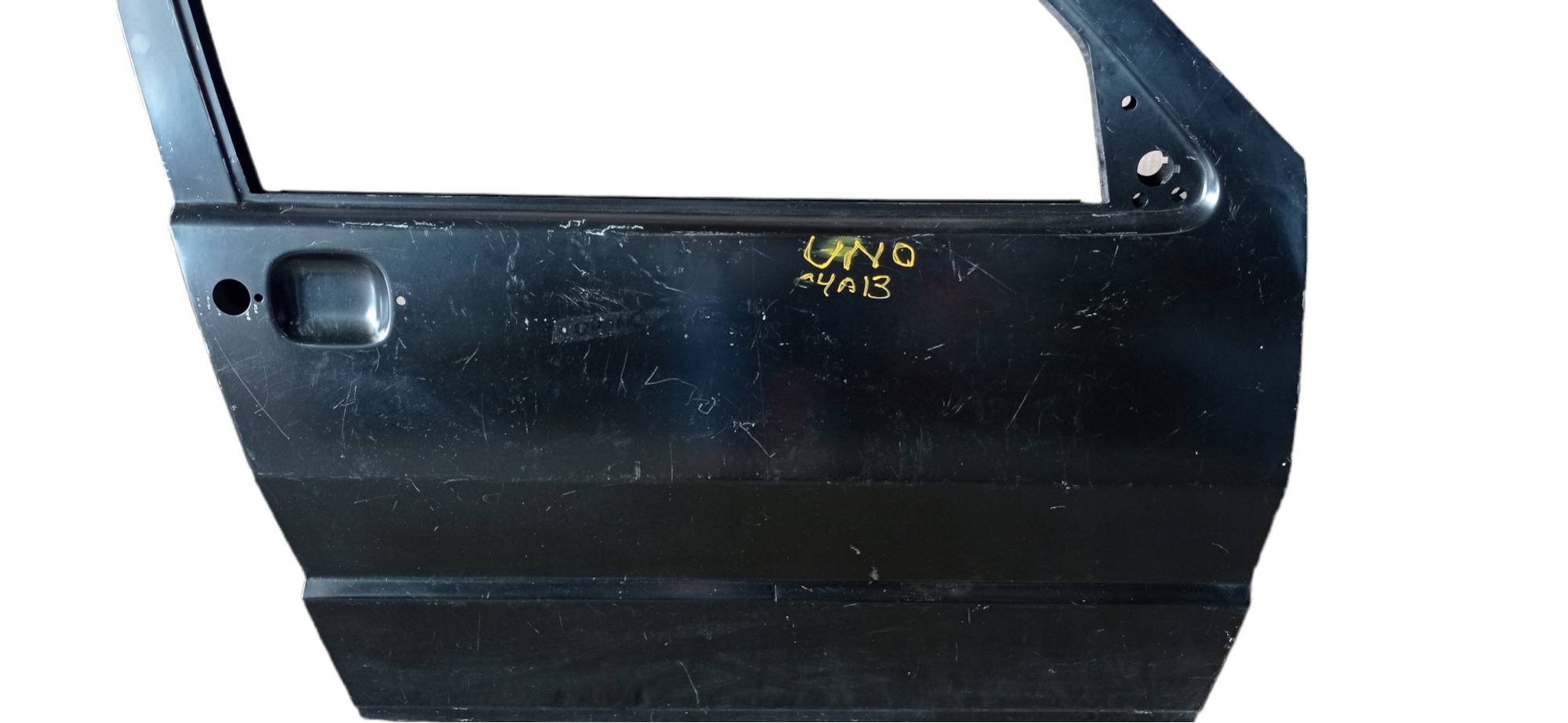 Porta Dianteira Direita Fiat Uno Quadrado 2005 A 2020 P Rec Dianteira Direita Preto 3