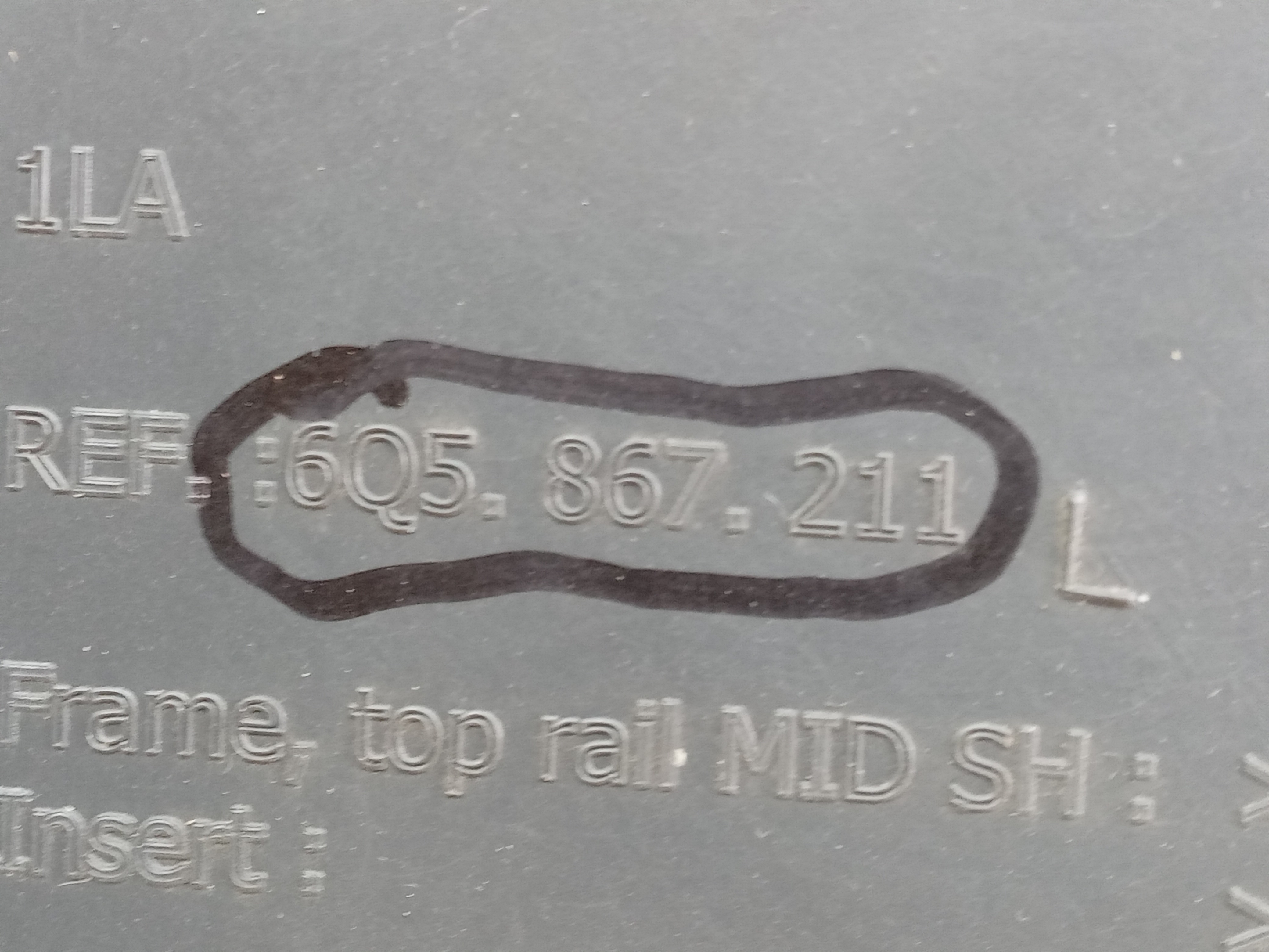 FORRO PORTA TRAS LE VW POLO SEDAN 2006 3
