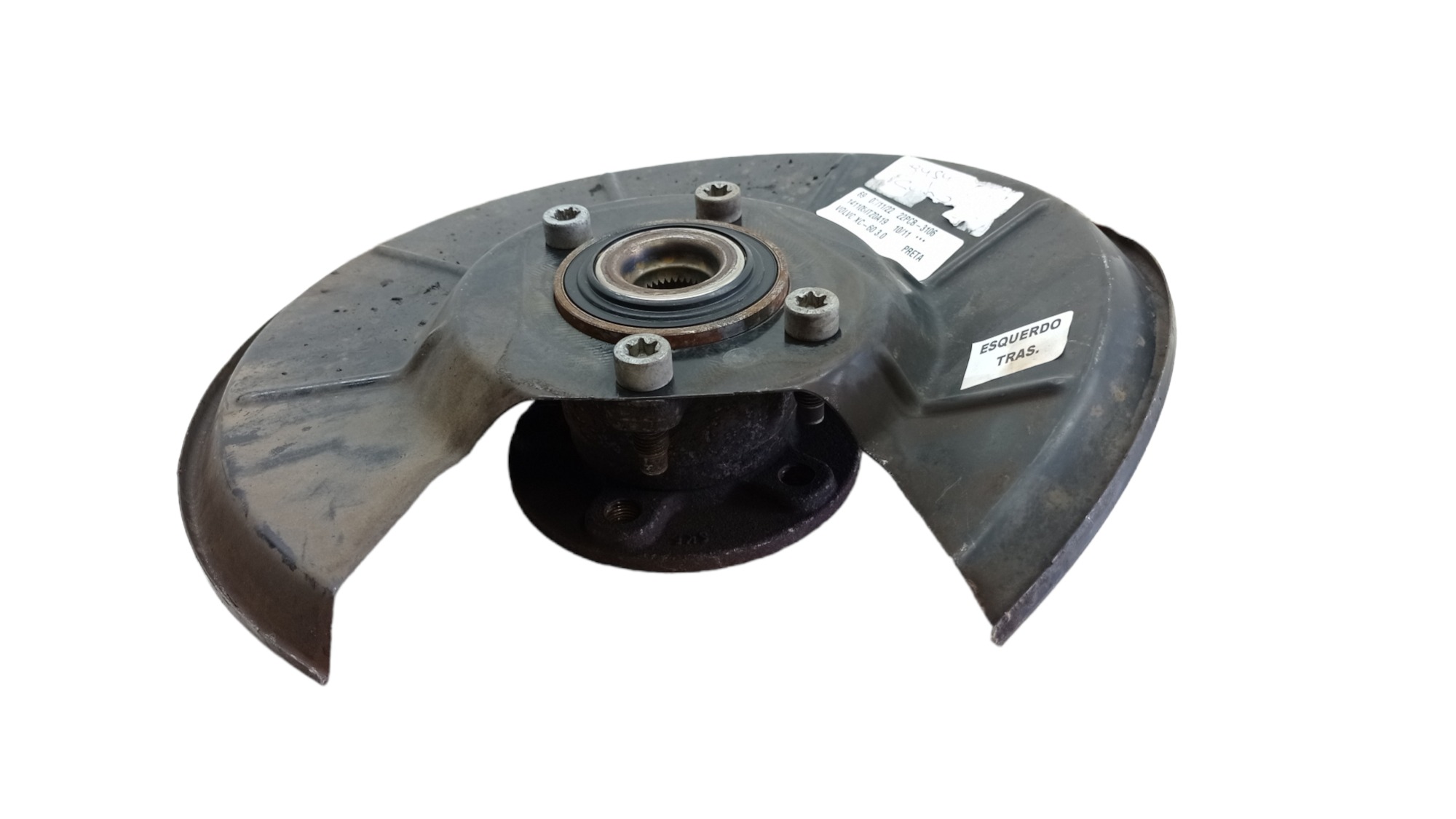 Cubo Roda Tras Le Volvo Xc60 2011 P/ Recuperar 3