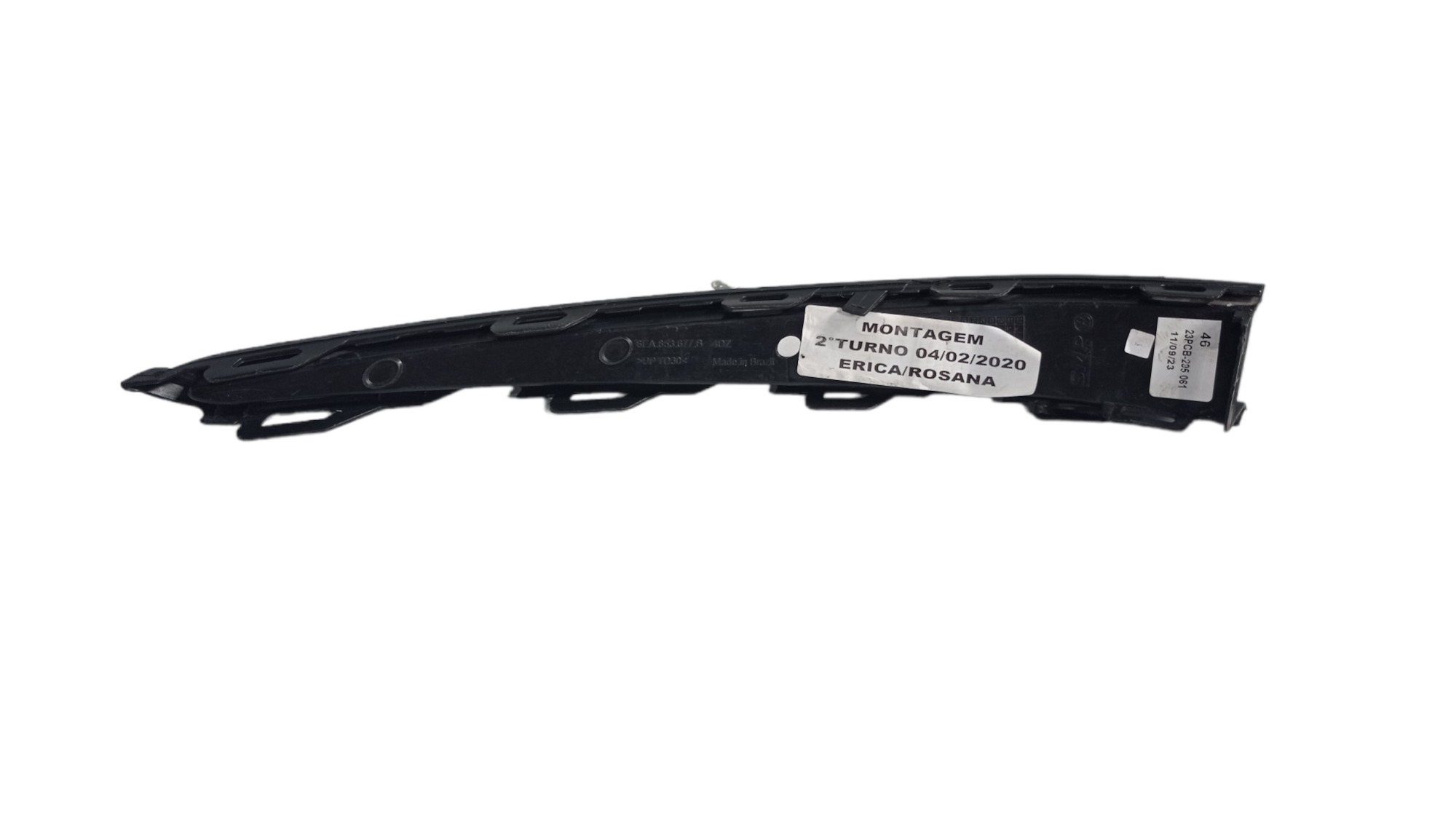 Moldura Inferior Parachoque Dianteiro Esq Vw Polo Virtus 4