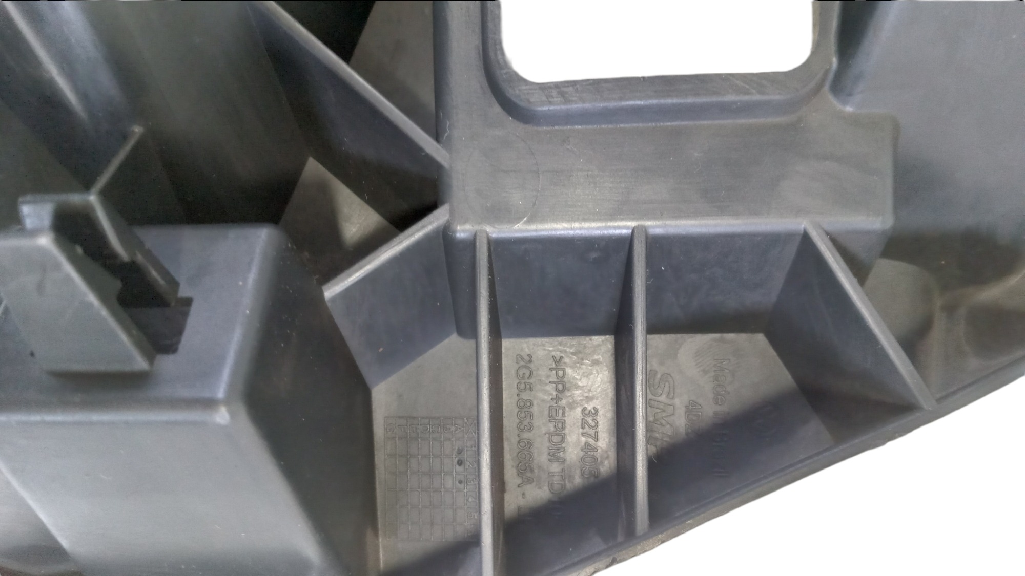 Moldura Farol Milha Esquerdo Vw Nivus 2020 3