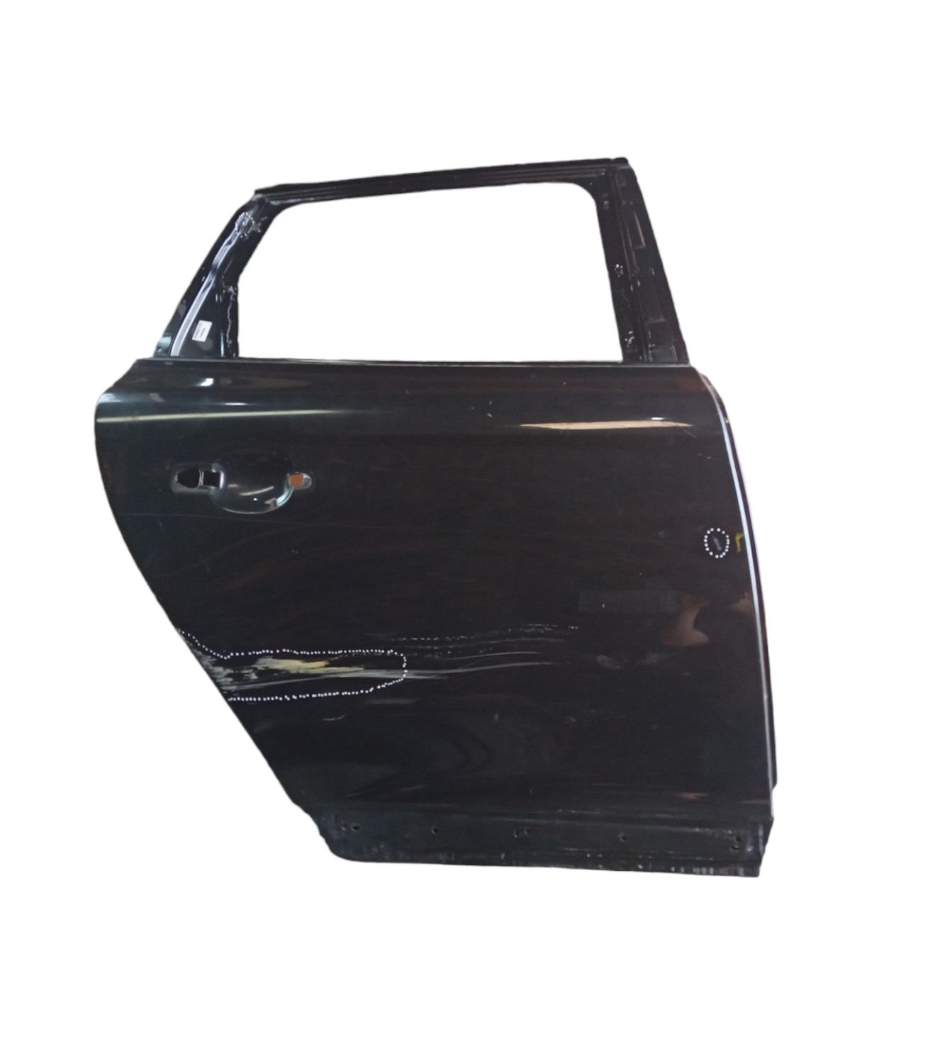 Porta Traseira Direita Volvo Xc60 2011 Para Recuperar Traseira Direito Preta 1