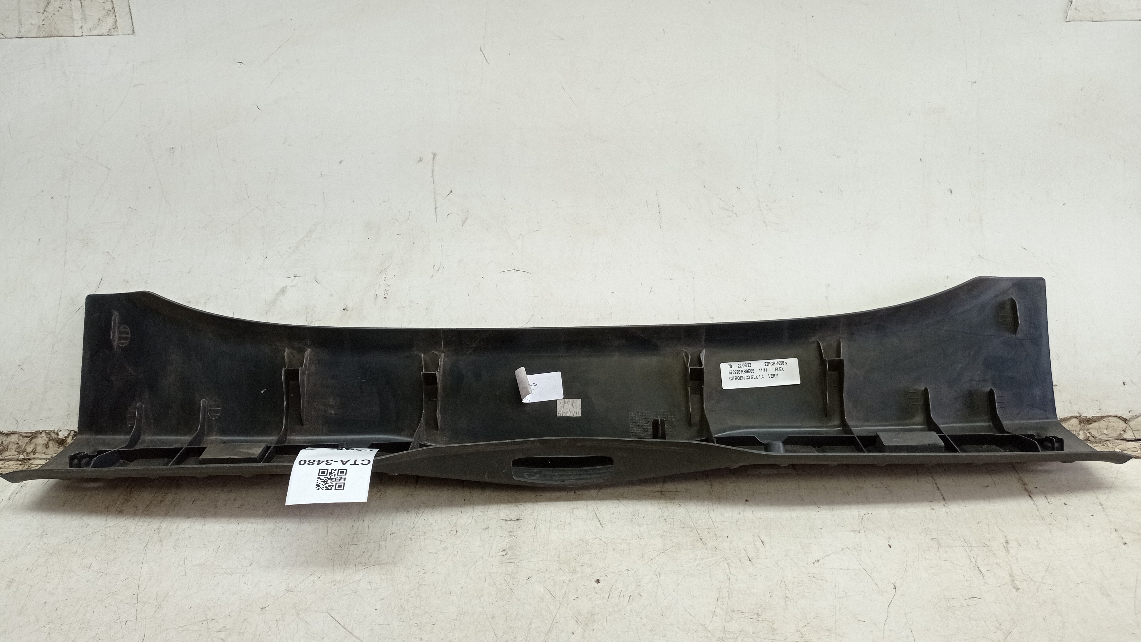 9649002277 Acabamento Interno Porta Malas Citroën C3 2003 12 2