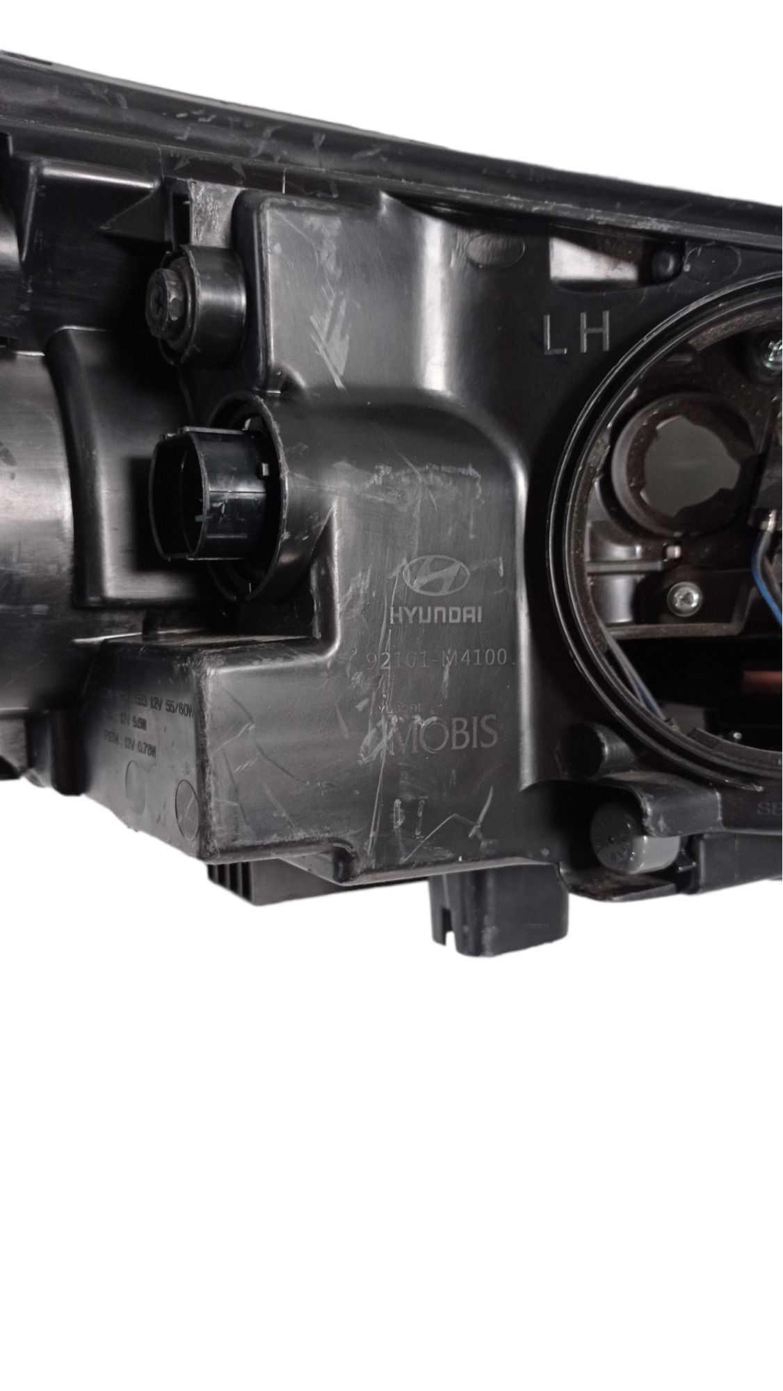 Farol Esquerdo Hyundai Creta Led Mascara Negra 17 23 Recu 10