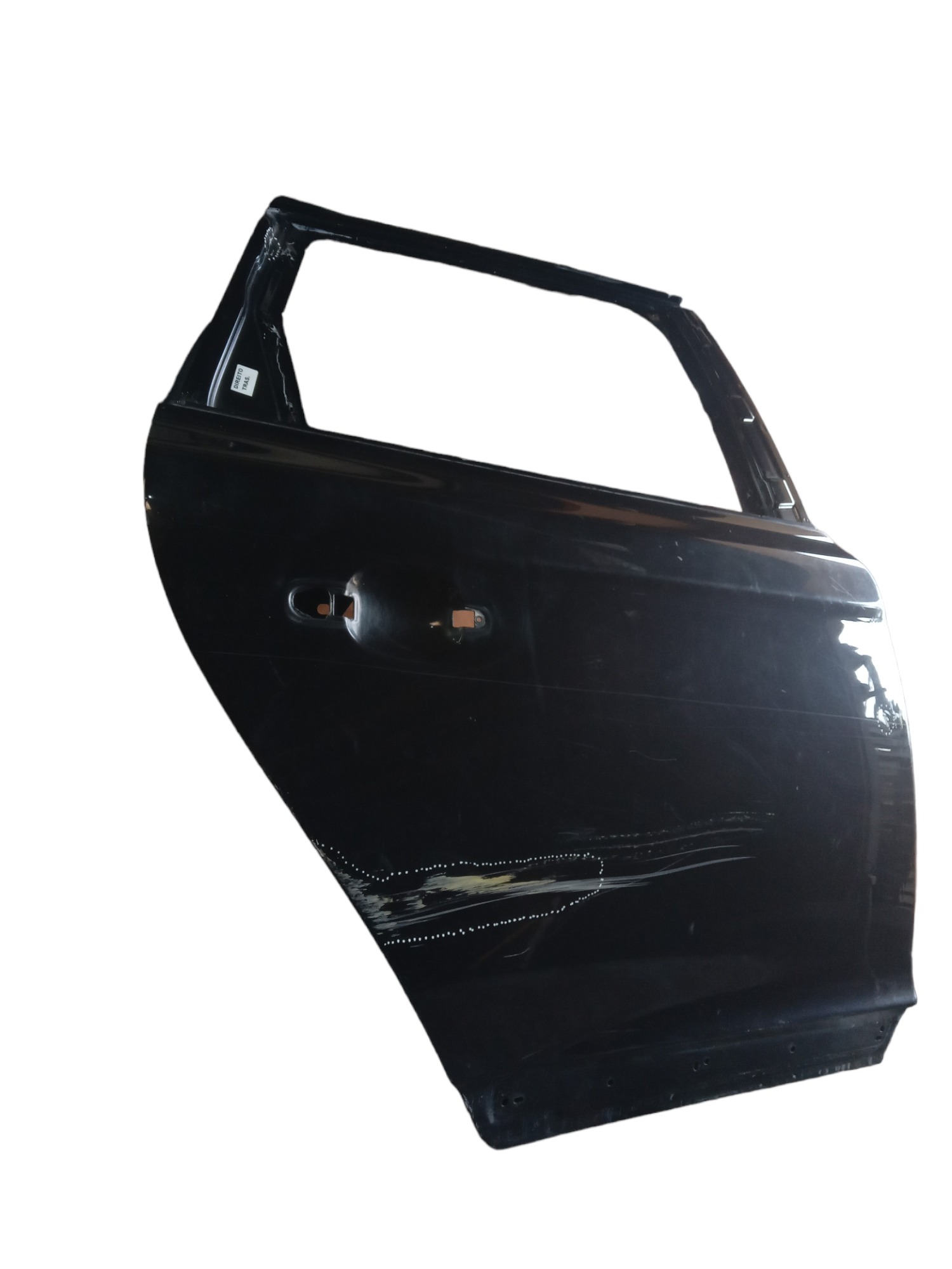 Porta Traseira Direita Volvo Xc60 2011 Para Recuperar Traseira Direito Preta 3