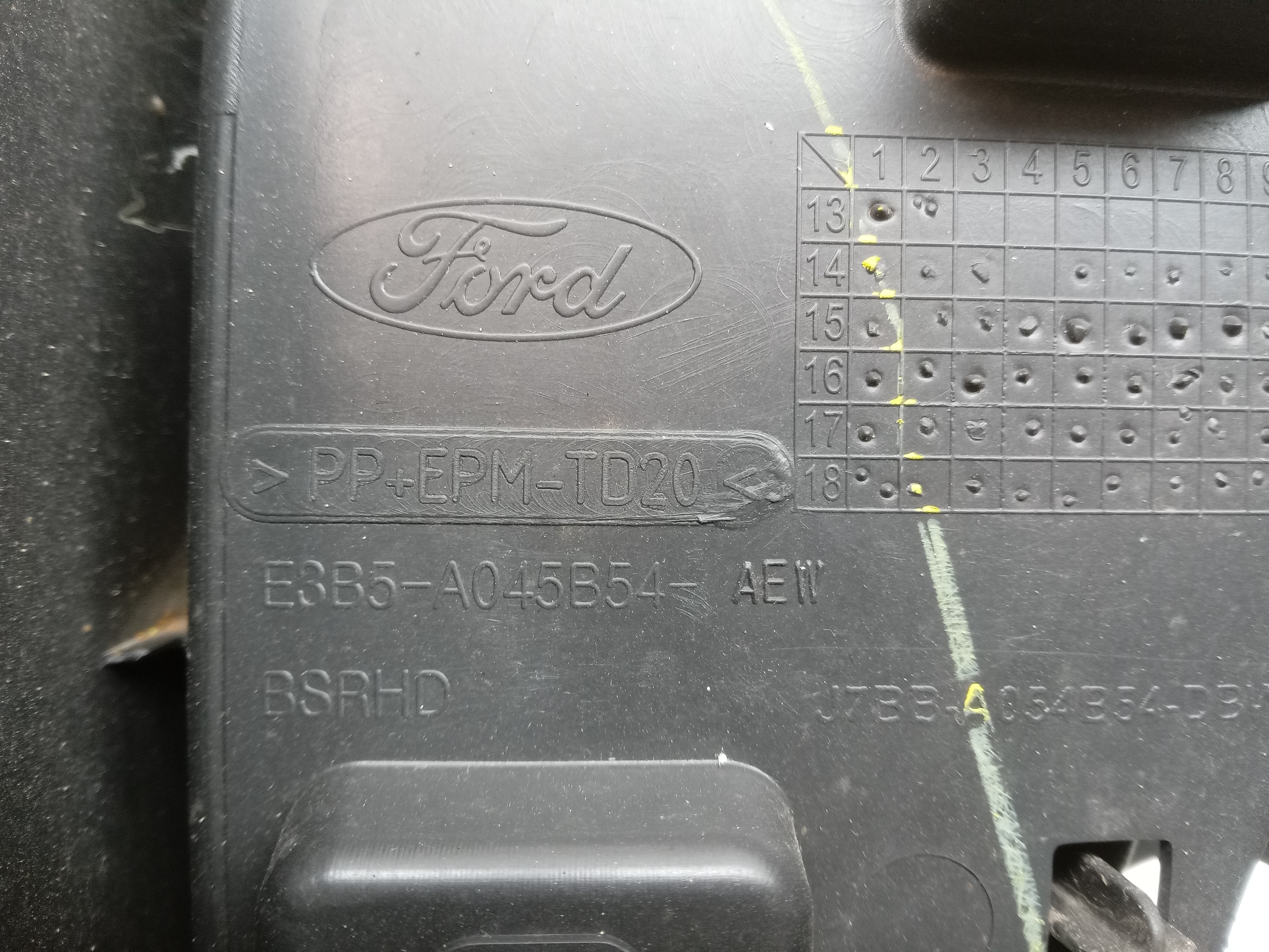 CONSOLE CENTRAL FORD KA 2018 3