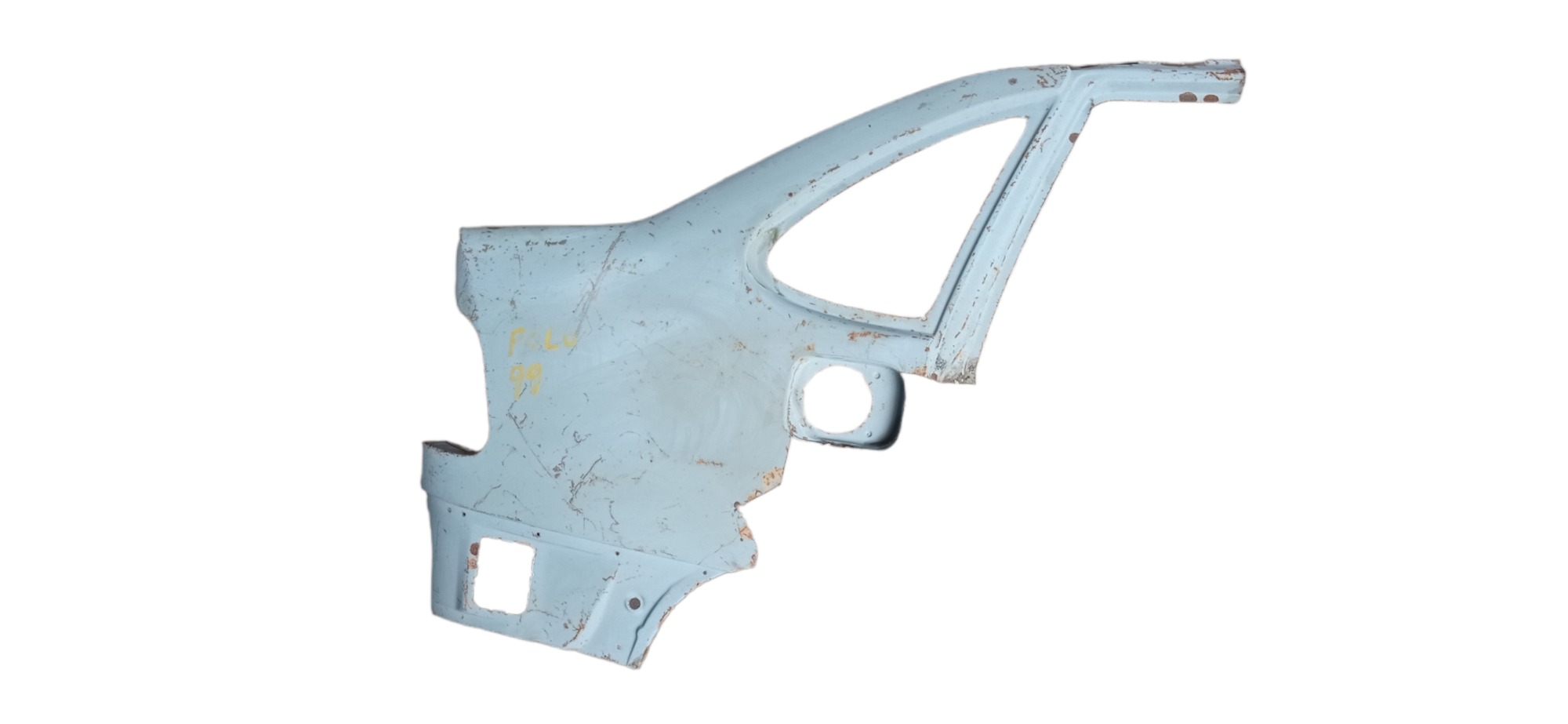 Retalho Folha Lateral Traseira Direita Vw Polo 1999 P/ Recu 2