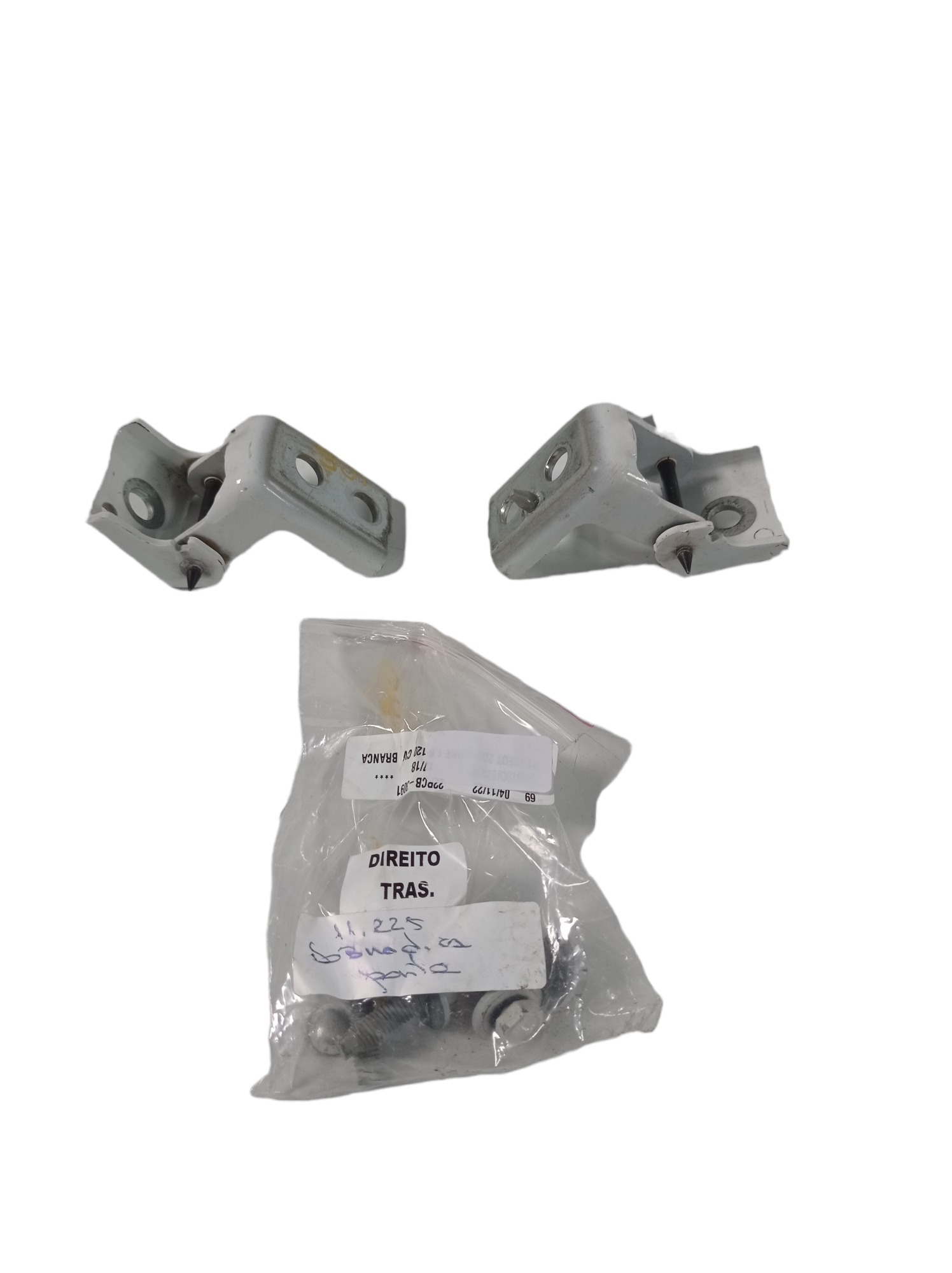 Par Dobradiça Porta Traseira Dir Peugeot 208 Alure 17/18 2