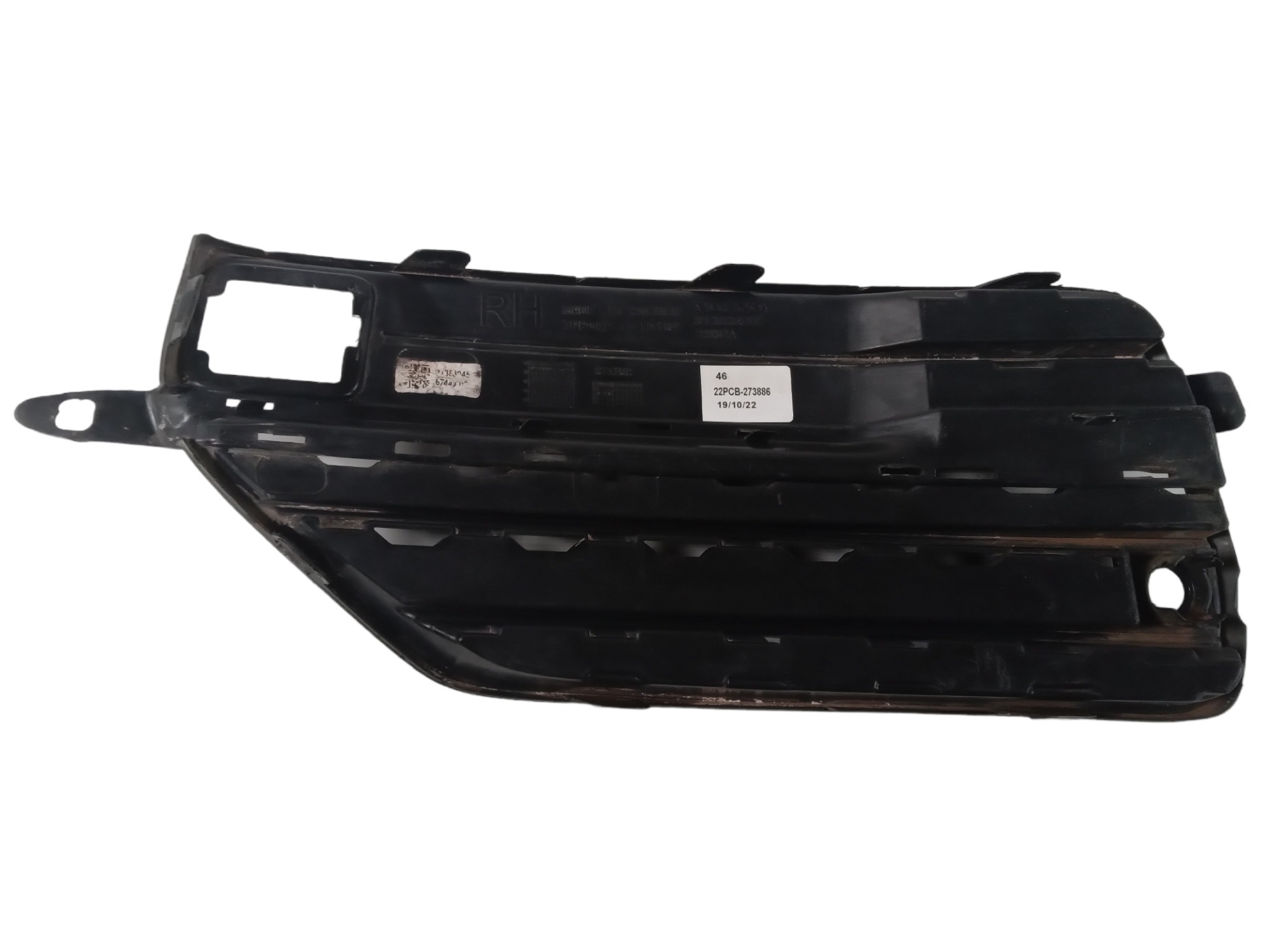 31383442 Moldura Grade Farol Milha Dir Volvo Xc90 2016 2019 2