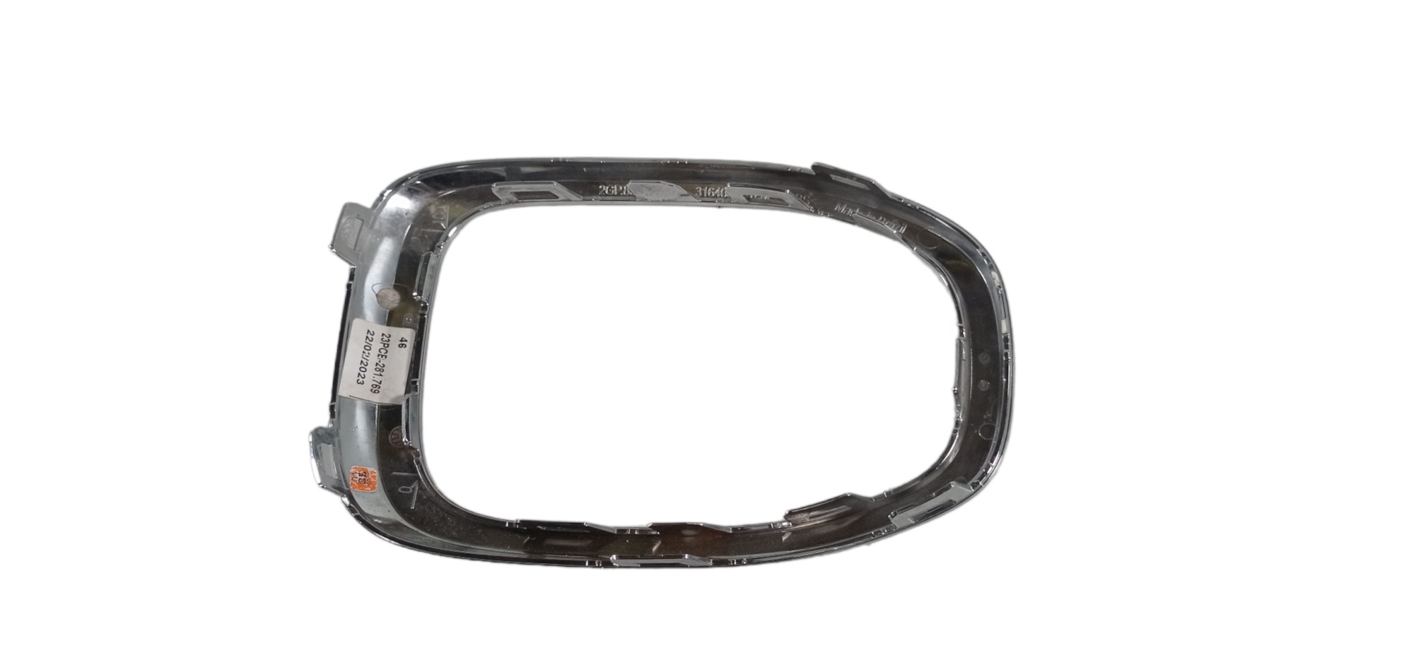 Moldura Farol Milha Direita Cromada Vw T-cross 2020 5