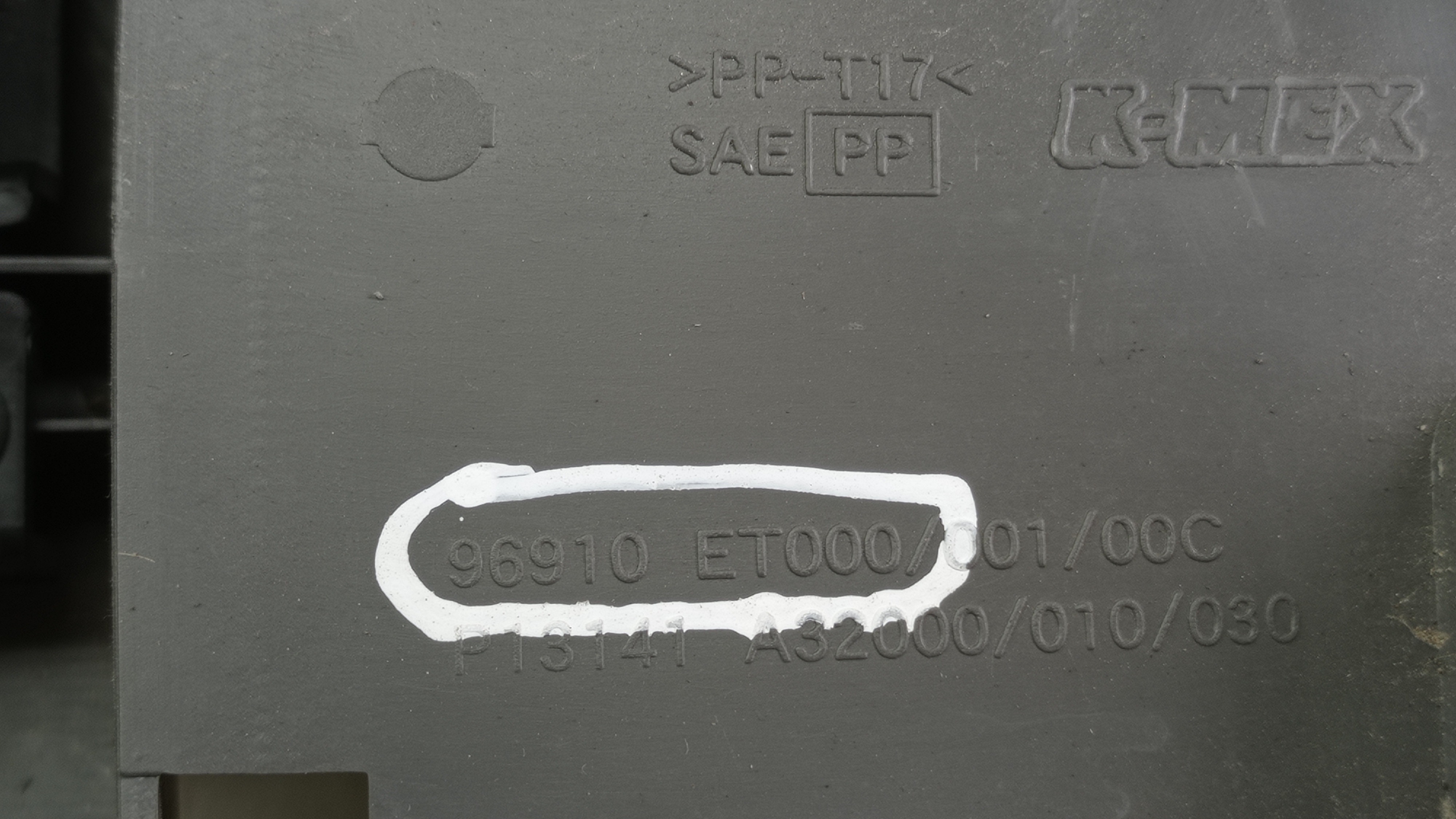 96910et000  Console Central Nissan Sentra 2007 2013 3