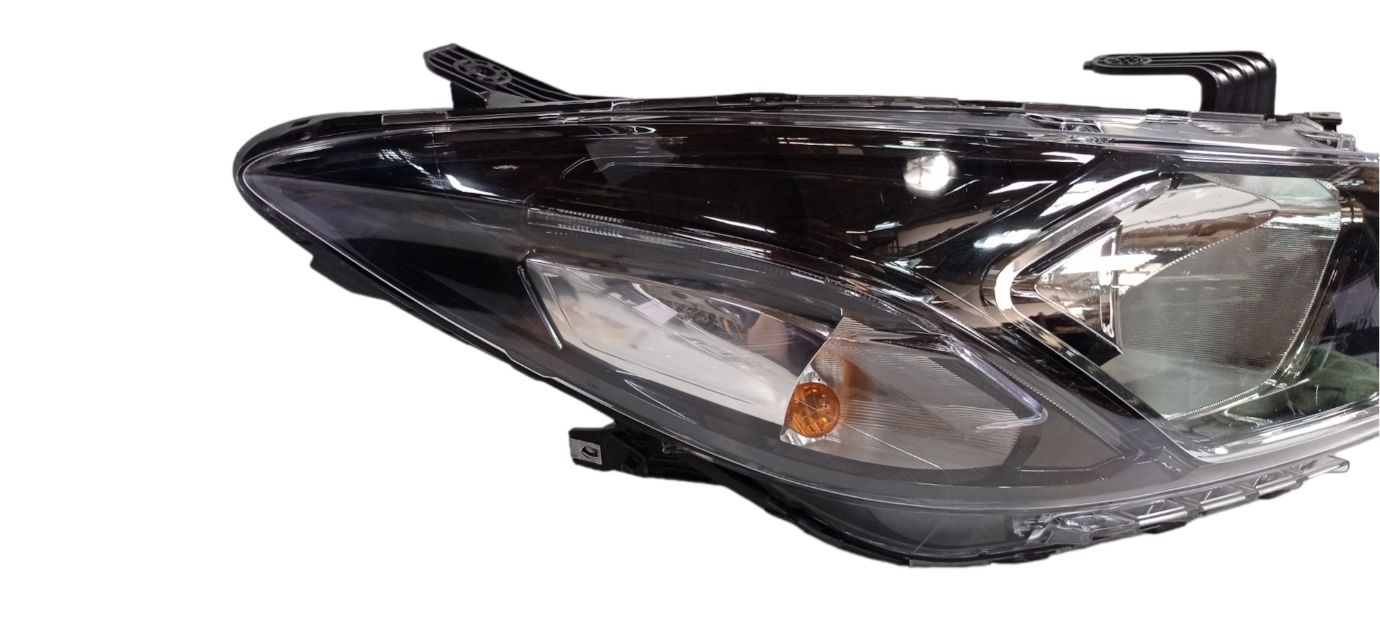 Farol Direito Com Led Onix Prisma 2016 2019 Marcara Negra 2
