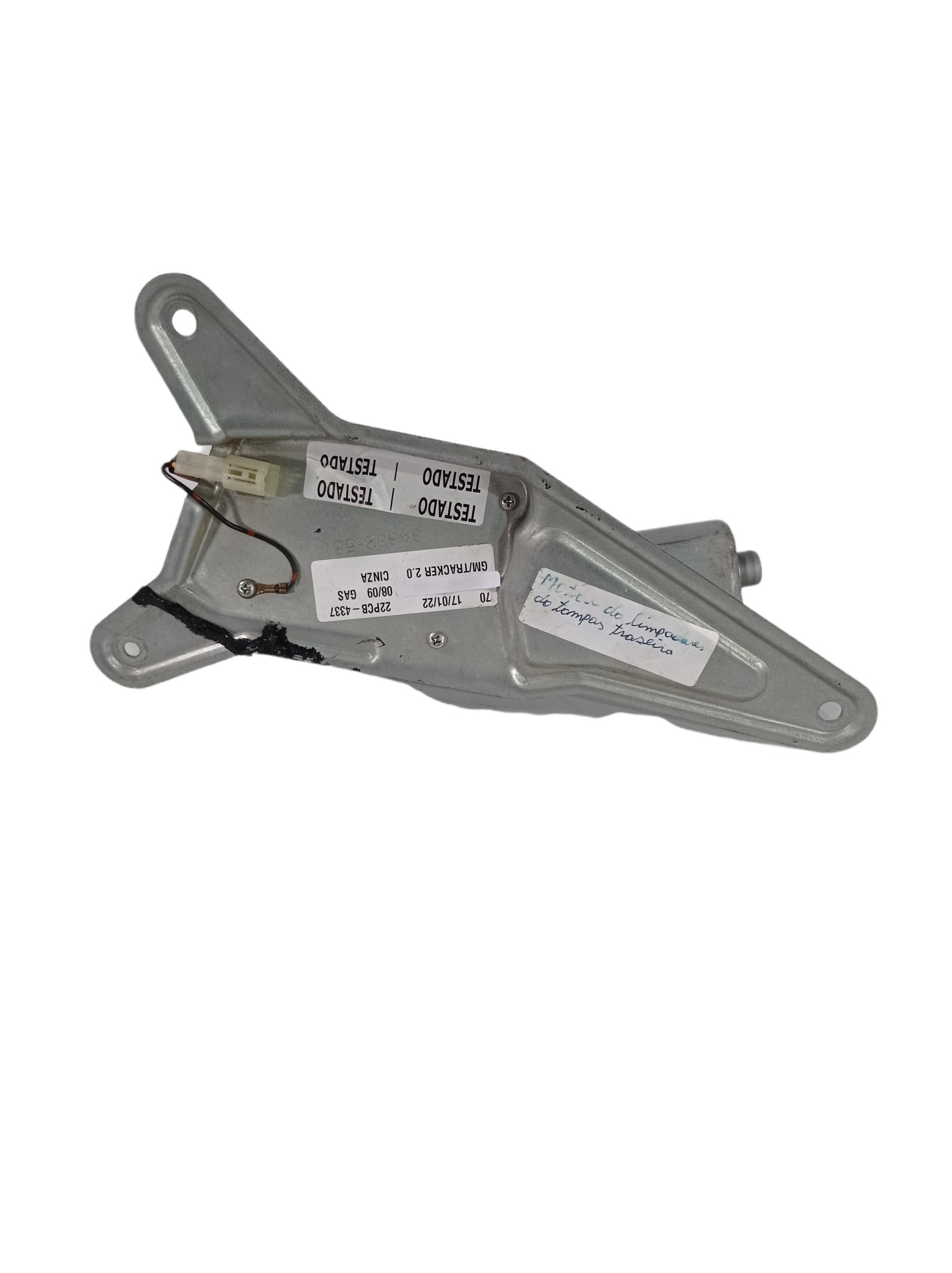 34332581 Motor Limpador Traseiro Vigia Gm Tracker 2008 2009 2