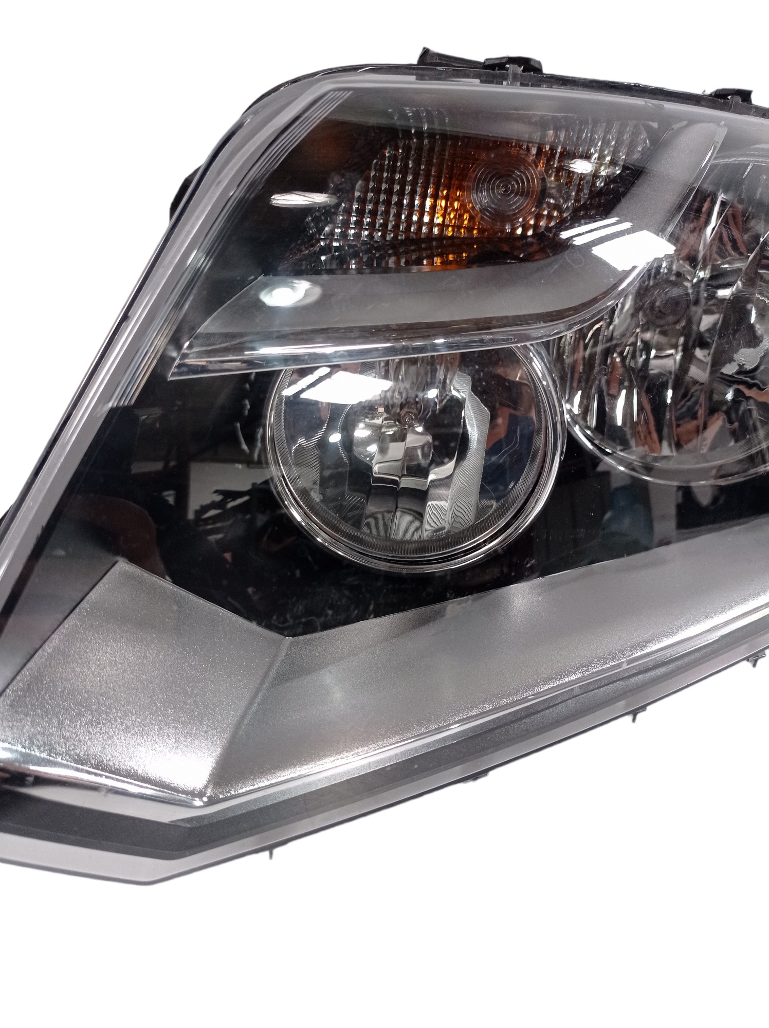 2h19410151 Farol Duplo Esquerdo Halogeno Vw Amarok 2013 2016 3