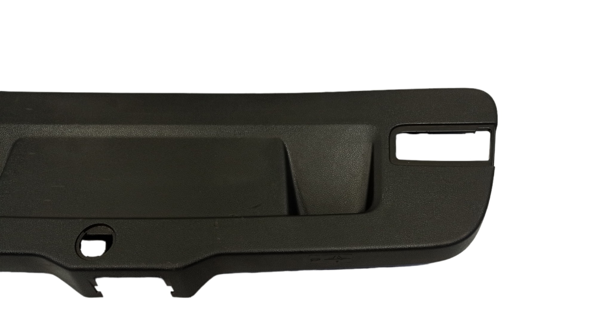 Acabamento Soleira Tampa Traseira Vw Jetta 2012 A 2016  Preto 2