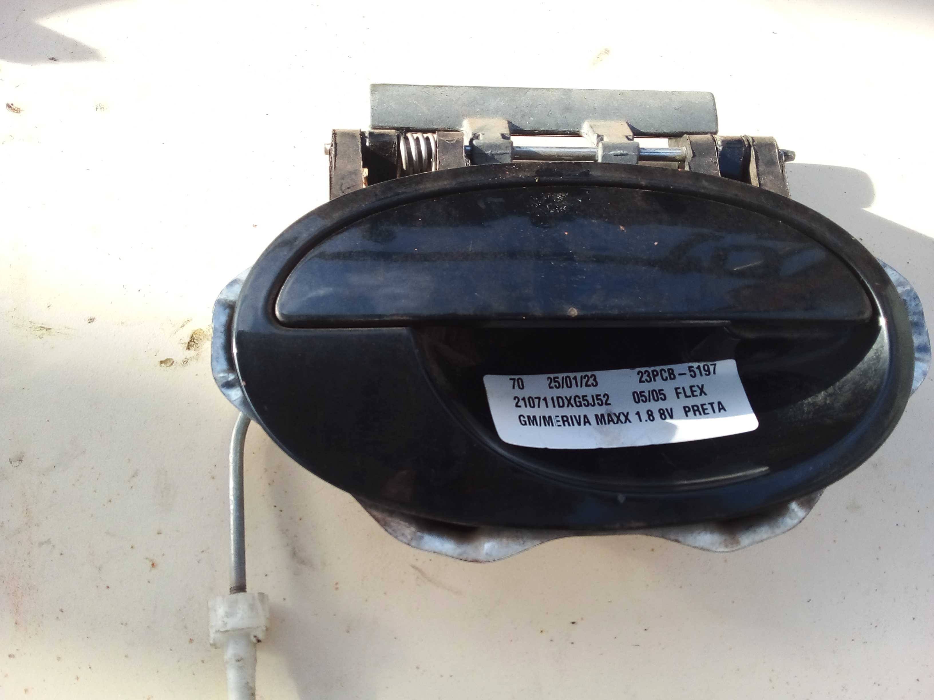 MAÇANETA EXT PORTA TRÁS DIREITA MERIVA 2005 907254023