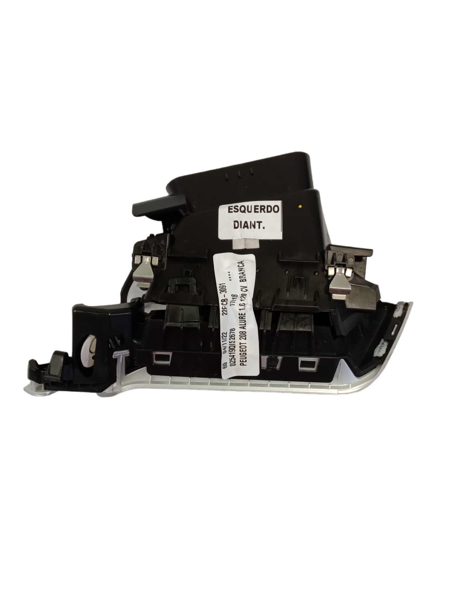 Difusor Saida De Ar Esquerdo  Peugeot 208 2014-2016 3