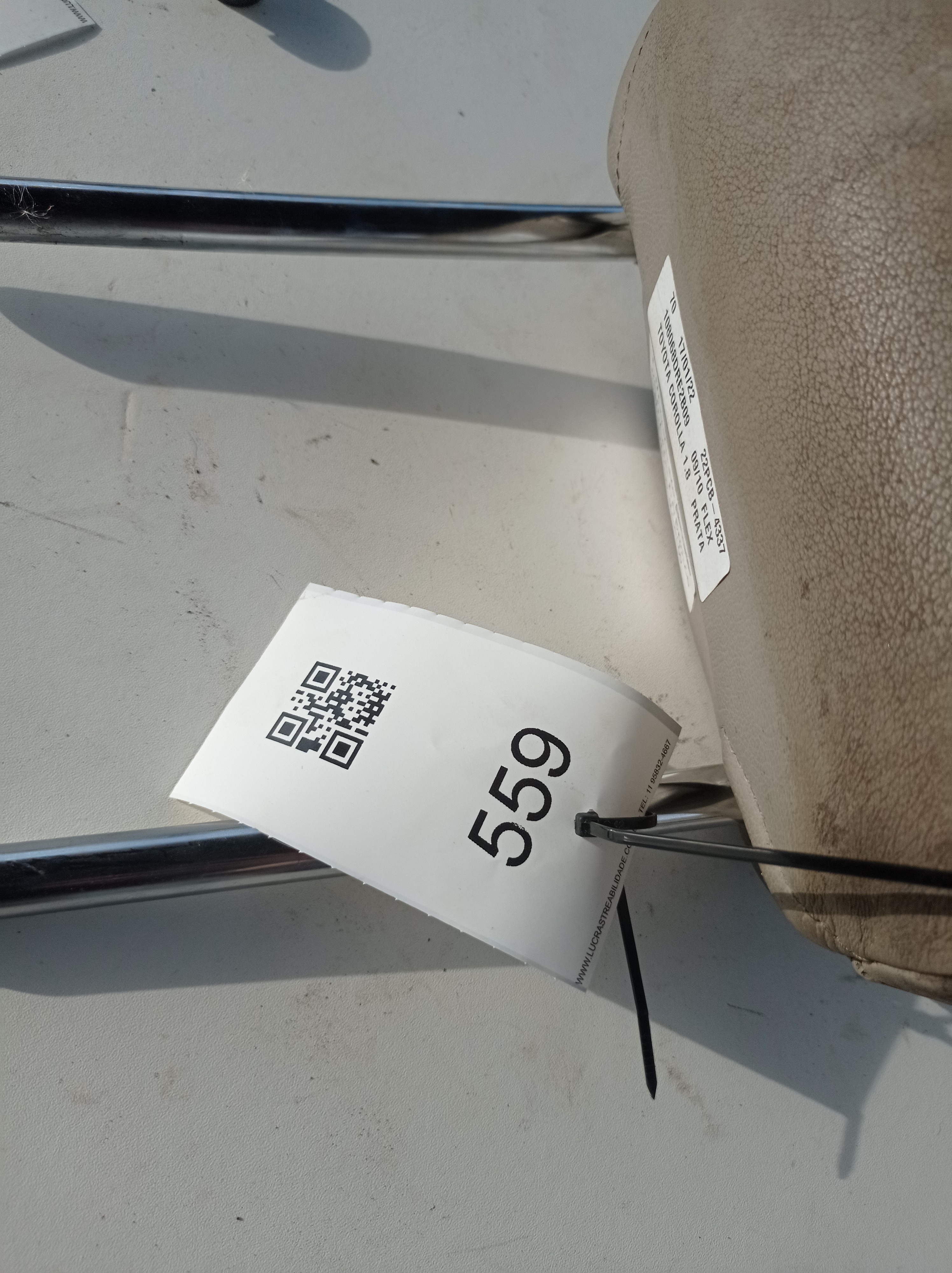 ENCOSTO CABEÇA BANCO DIANTEIRO LD TOYOTA COROLLA 2010 2