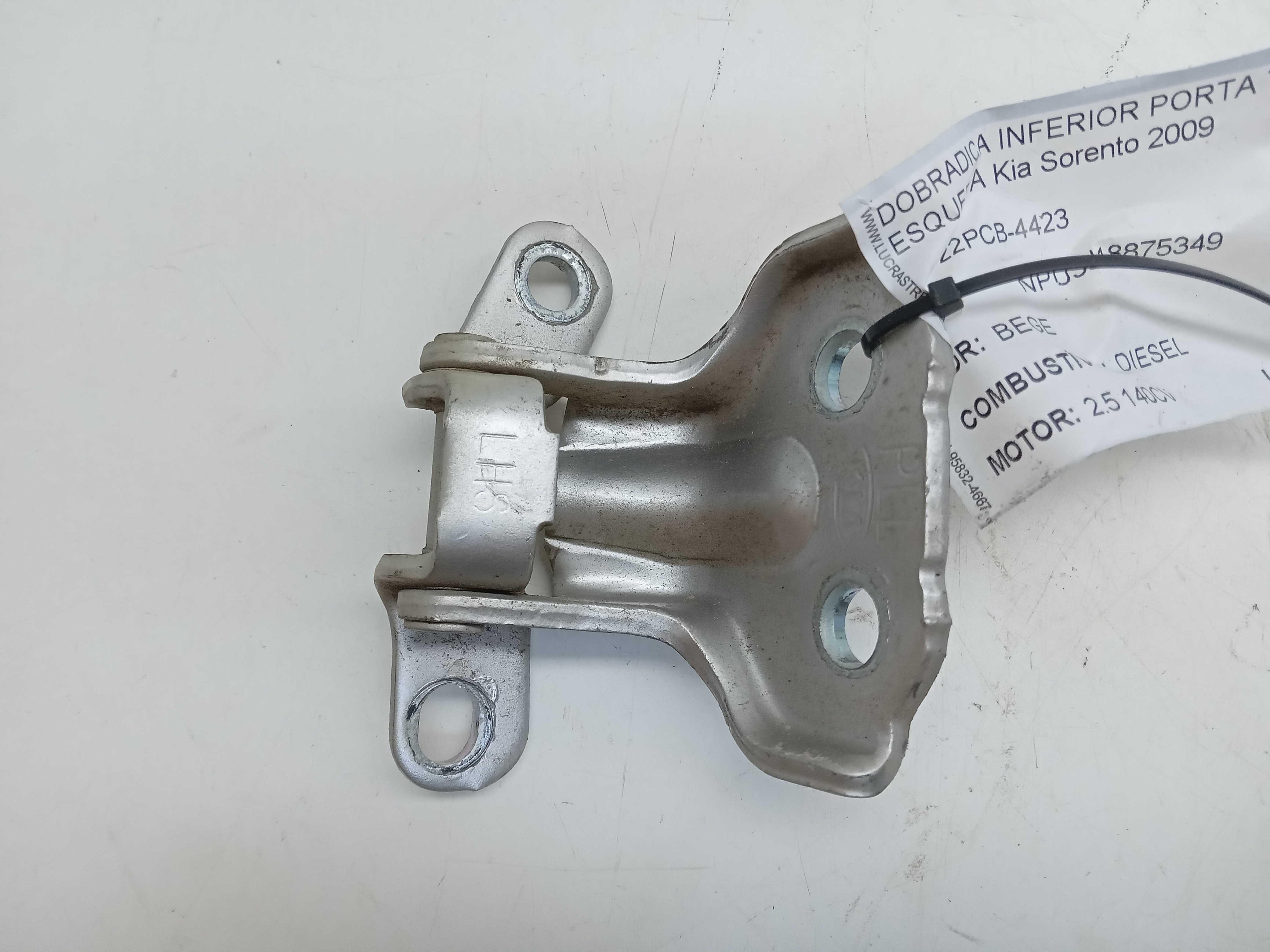 DOBRADIÇA INFERIOR TRASEIRA LE Kia Sorento 2009 1