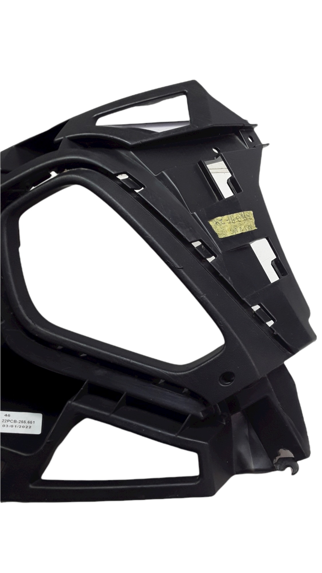 Grade Moldura Farol De Milha Esquerdo Vw Nivus 2019 A 2021 2