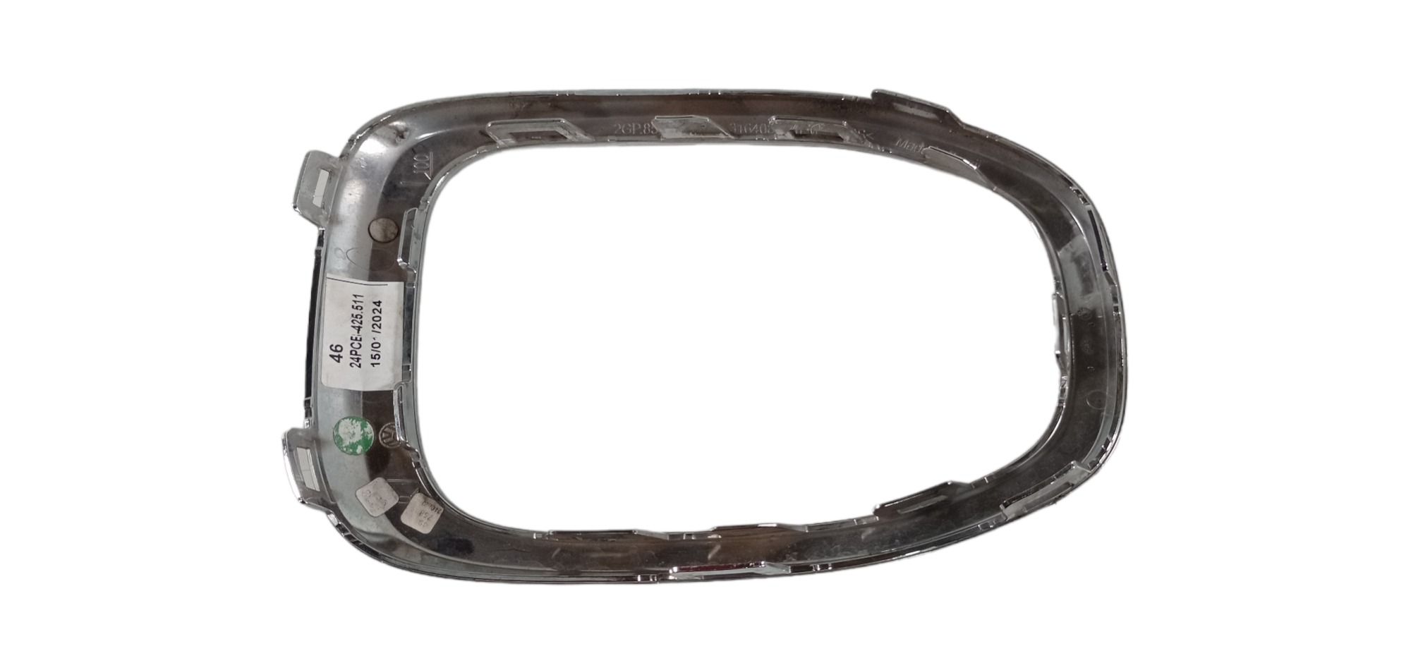 Aplique Moldura Cromada Friso Farol Milha Direito Tcross 20 7