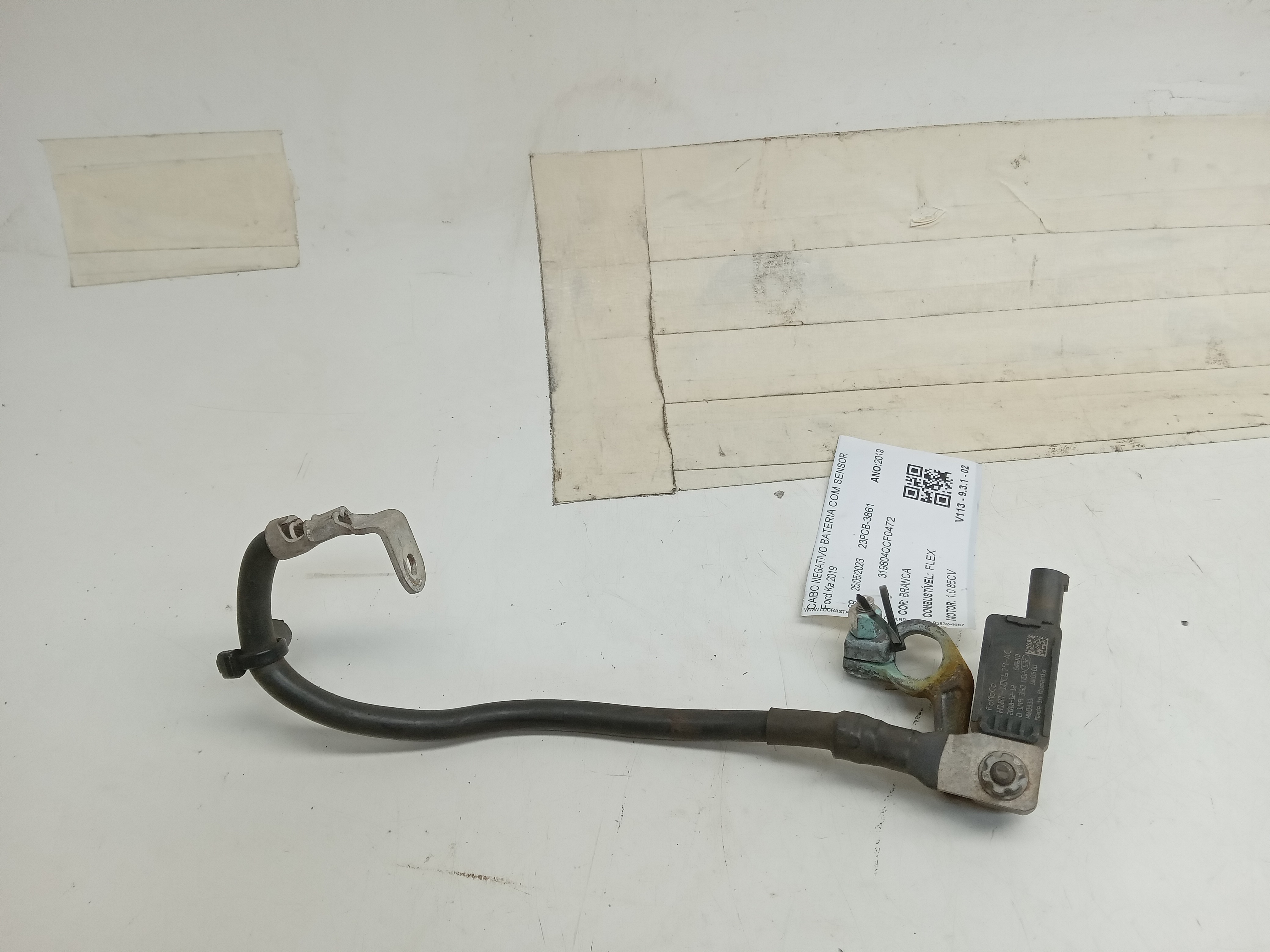 CABO BATERIA NEGATIVO COM SENSOR Ford Ka 2019
