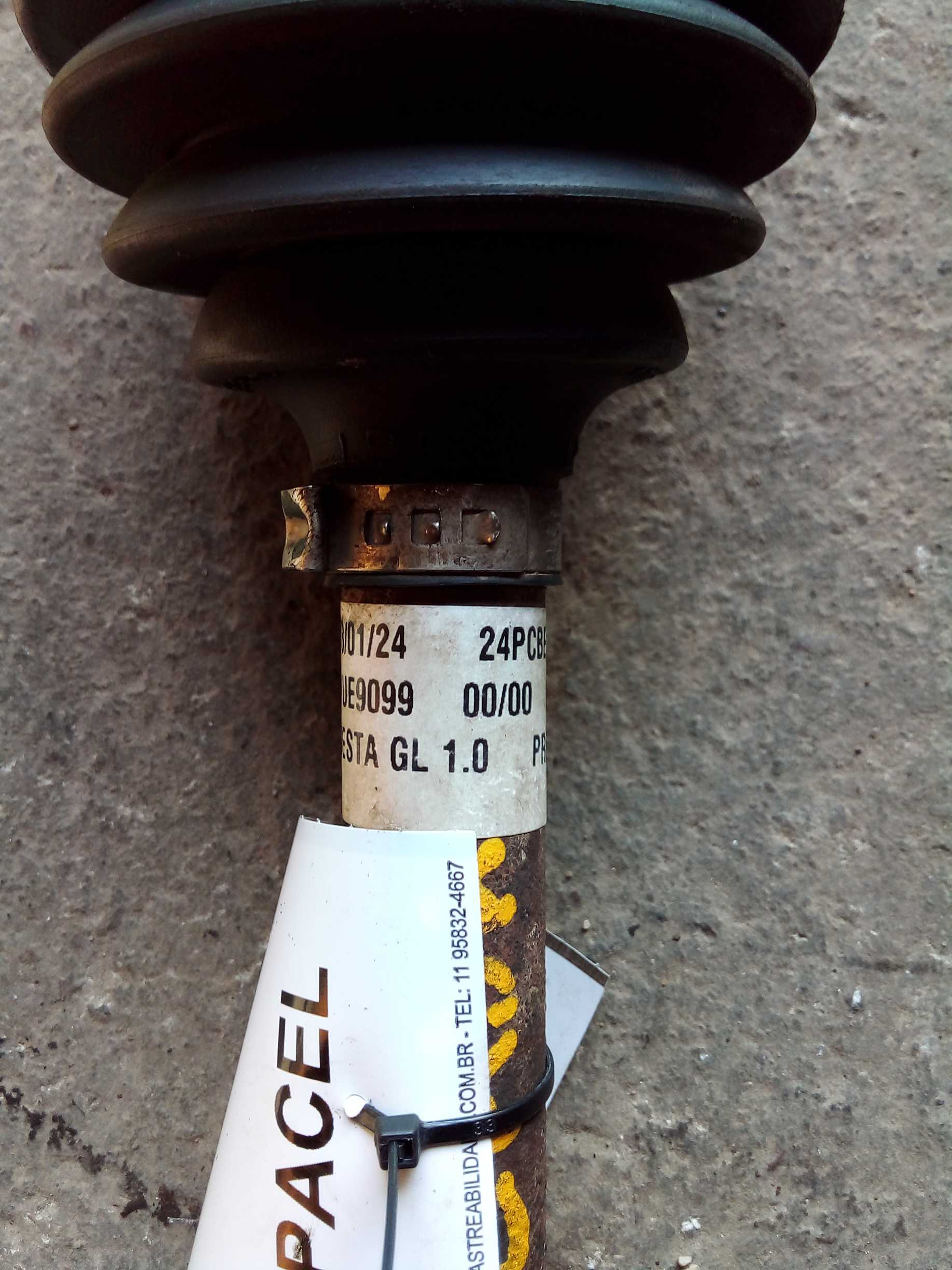Semi-eixo Ford fiesta GL 1.0 2000 2