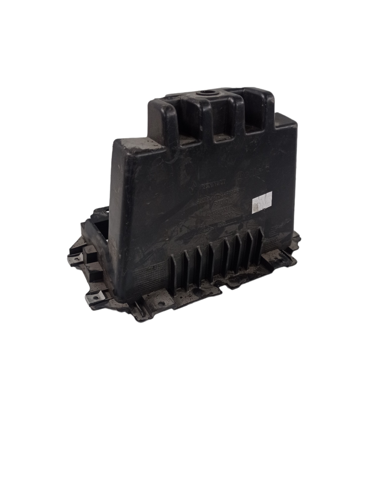 280388531r Moldura Suporte Rádio Multimídia Captur 2018 2020 3