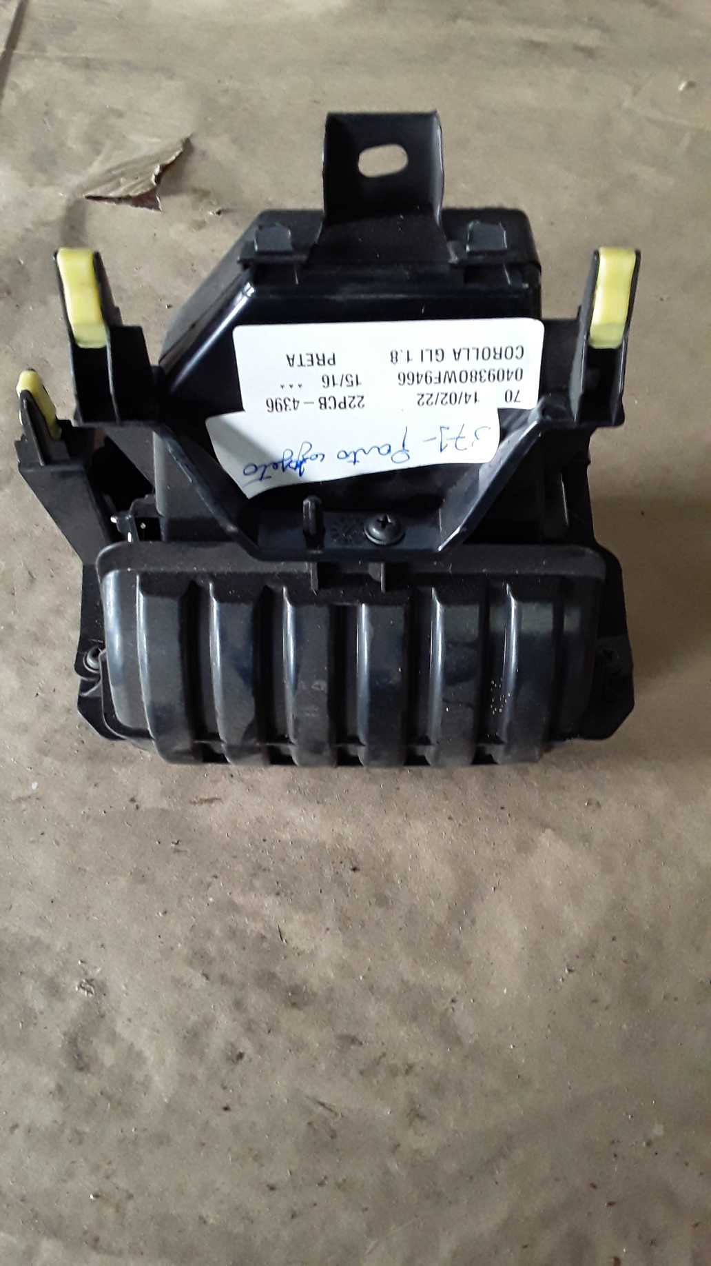 Porta Objetos Toyota Corolla 2015/2016 Tomada 12v 1