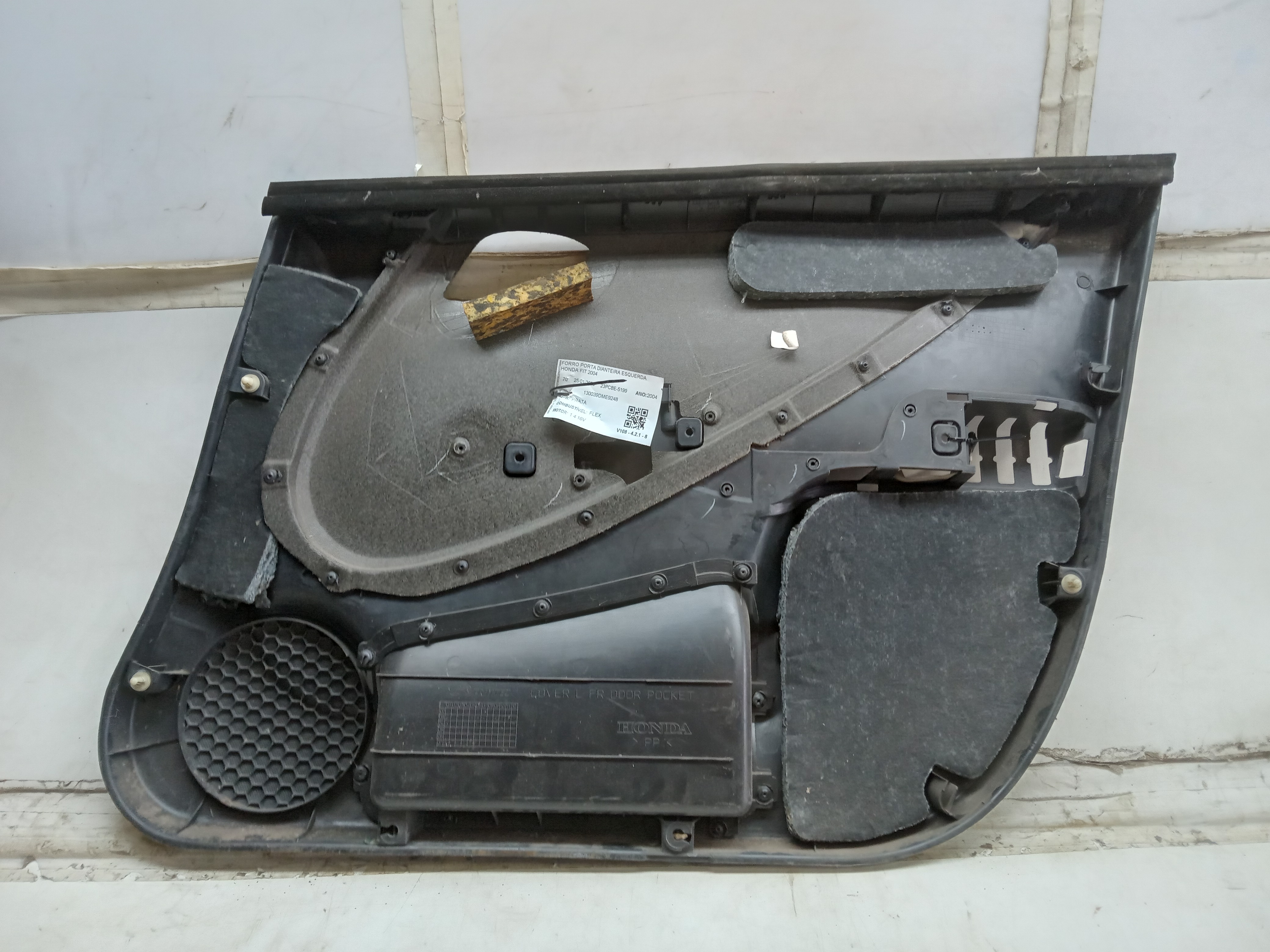 FORRO PORTA DIANT LE HONDA FIT 2004 2