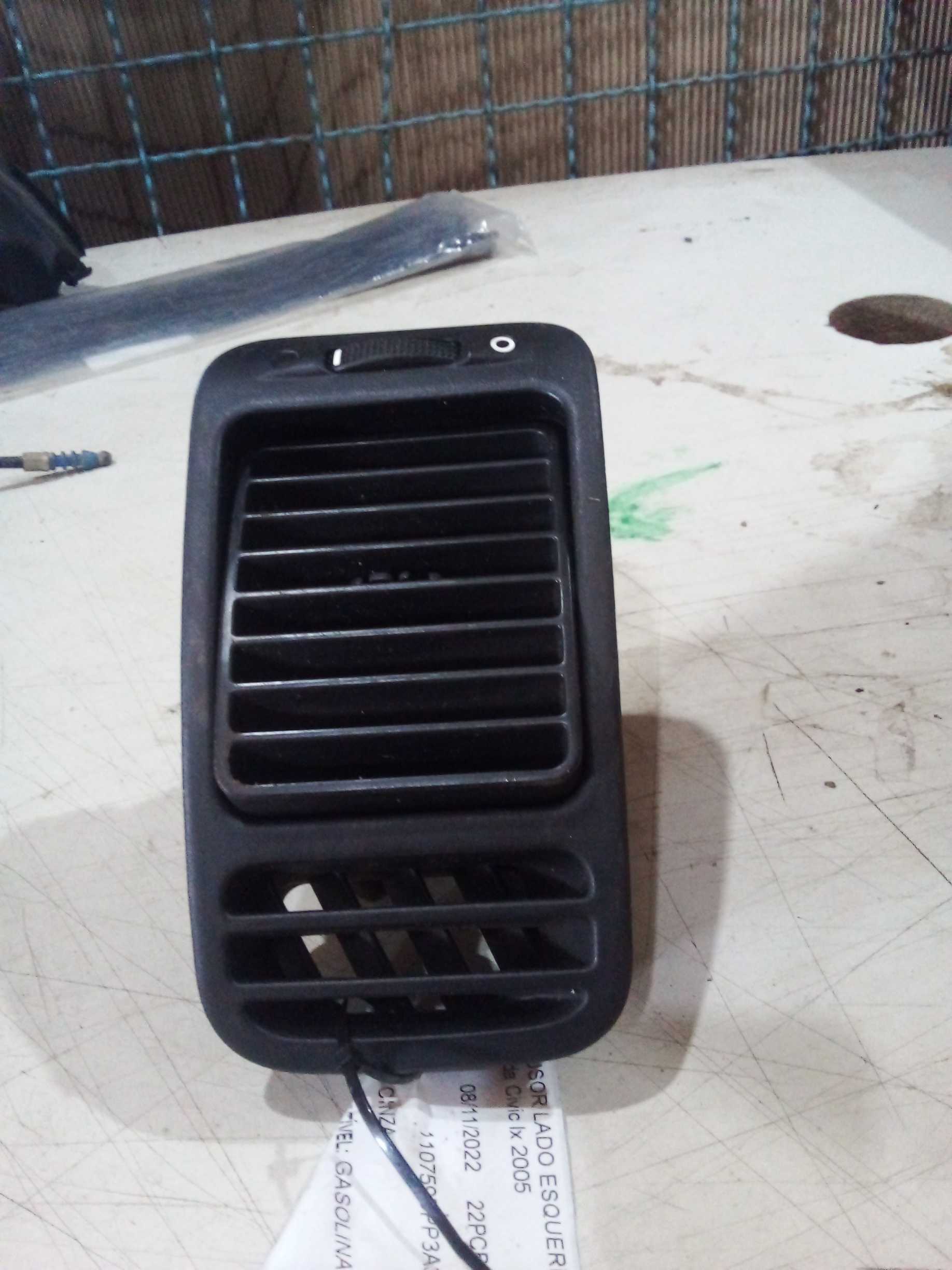 DIFUSOR LADO ESQUERDO MOTORISTA Honda Civic lx 2005 77635s5a 2