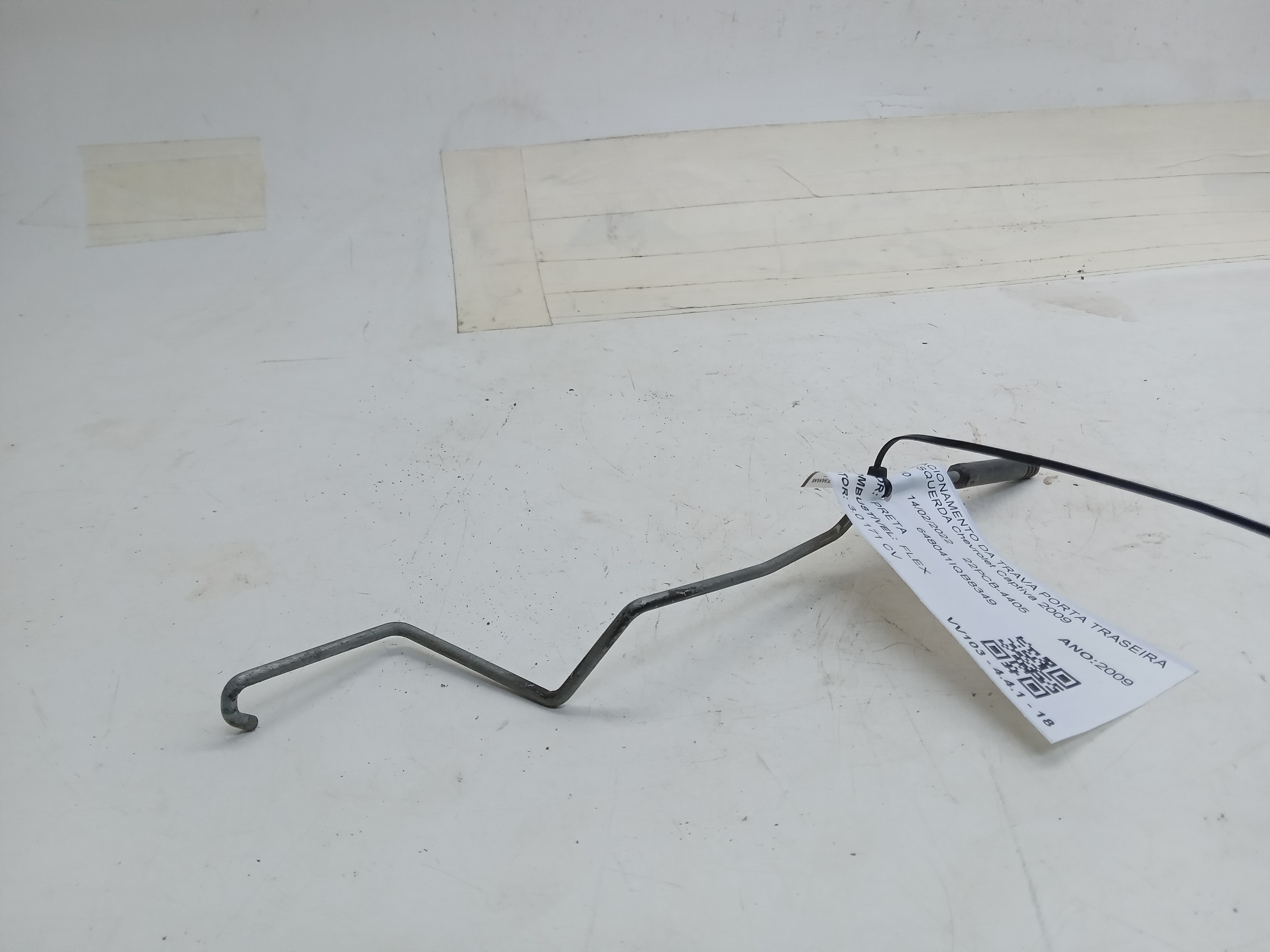 PINO TRAVA PORTA TRASEIRA ESQUERDA Chevrolet Captiva 2009 1