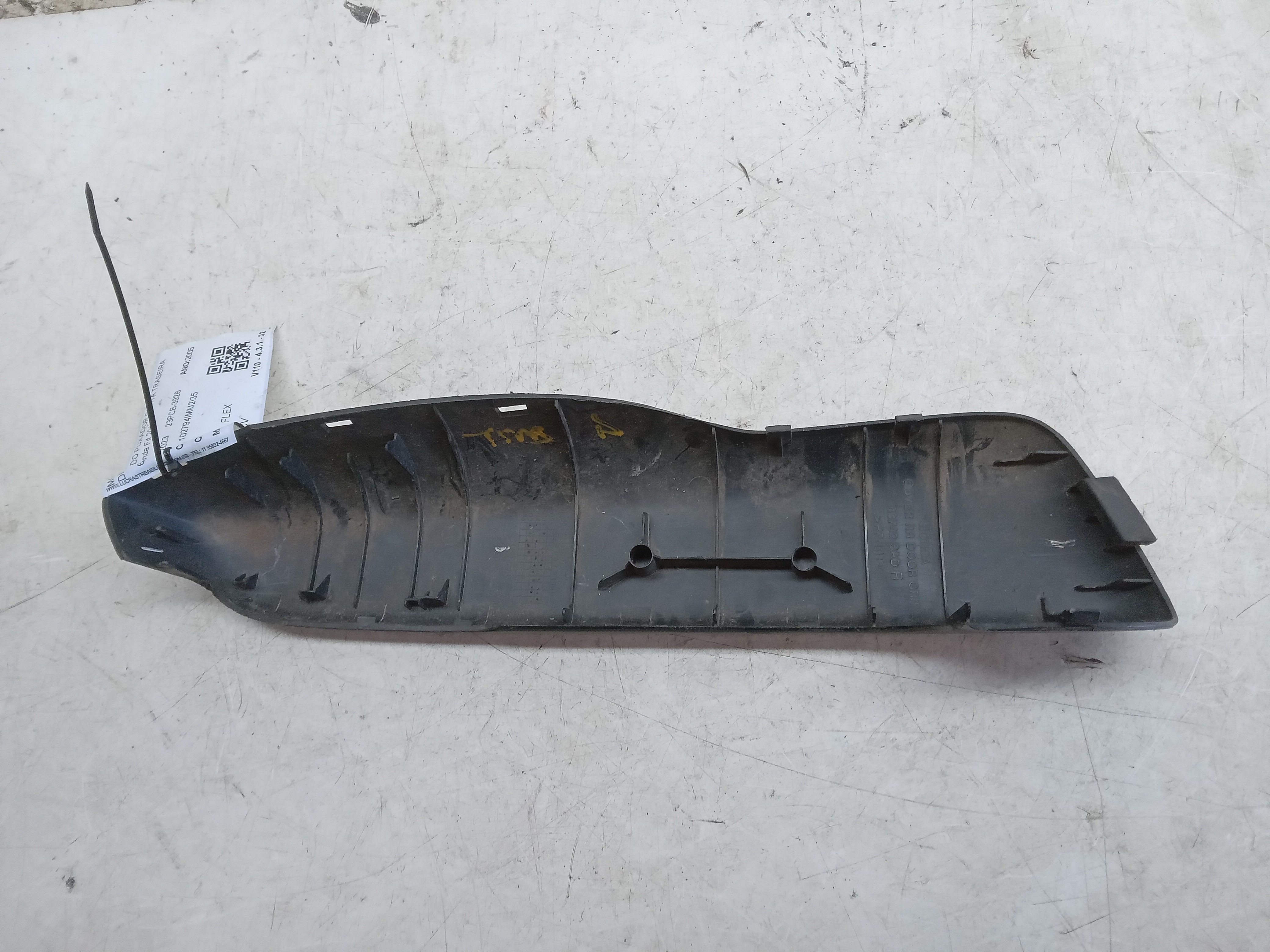 MOLDURA PUXADOR FORRO PORTA TRAS LD Honda Fit 2004 2