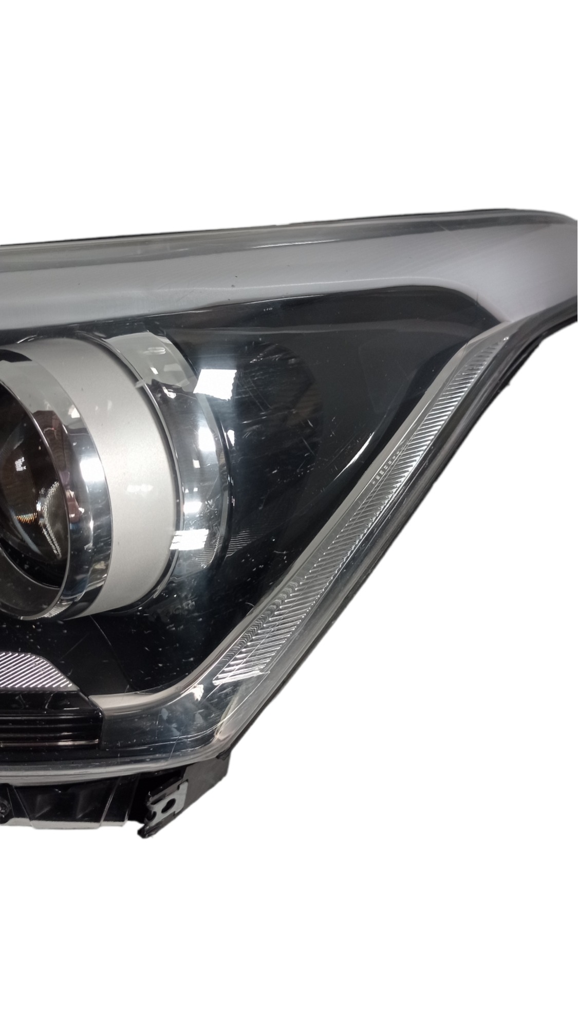 Farol Esquerdo Hyundai Creta Led Mascara Negra 17 23 Recu 3