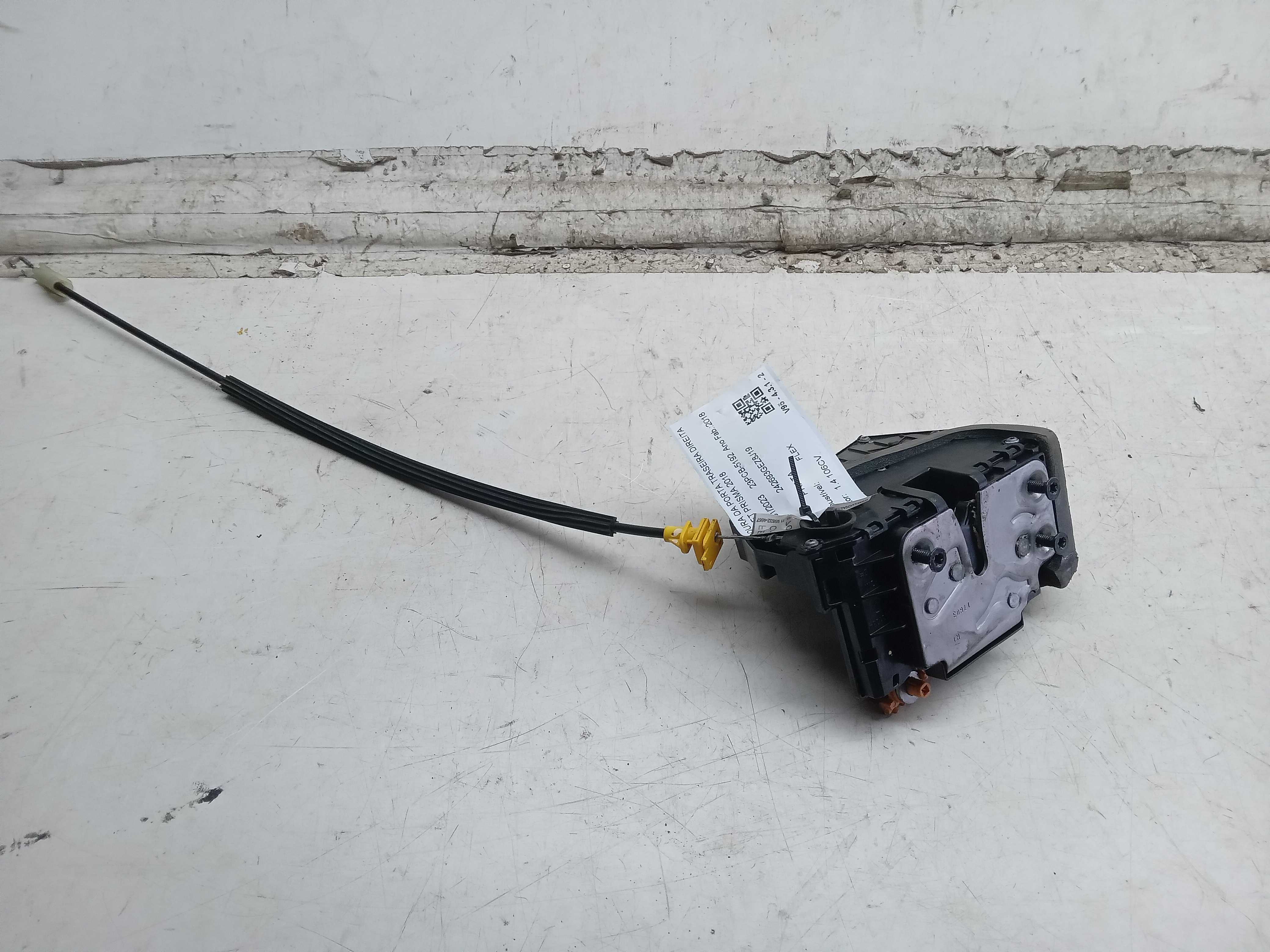 FECHADURA DA PORTA TRASEIRA DIREITA CHEVROLET PRISMA 2018 1