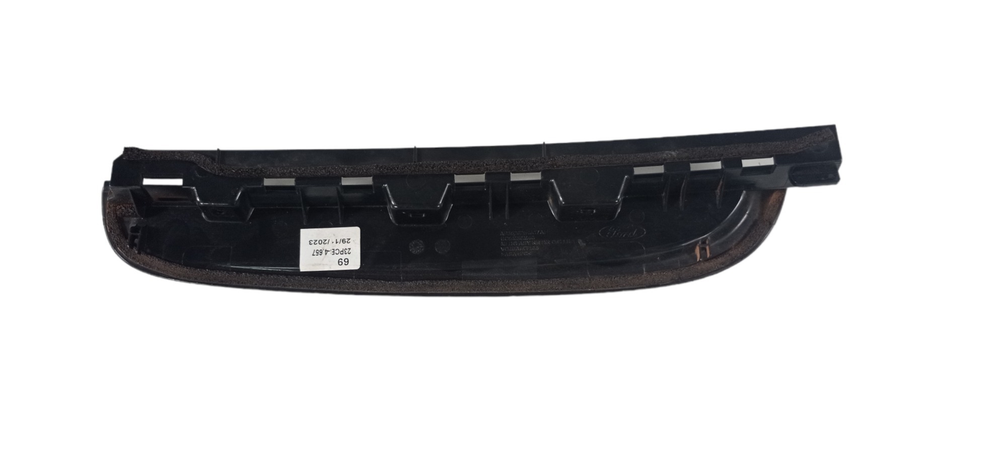 Moldura Externa Porta Traseira Esquerda Ford Ranger 2017 5