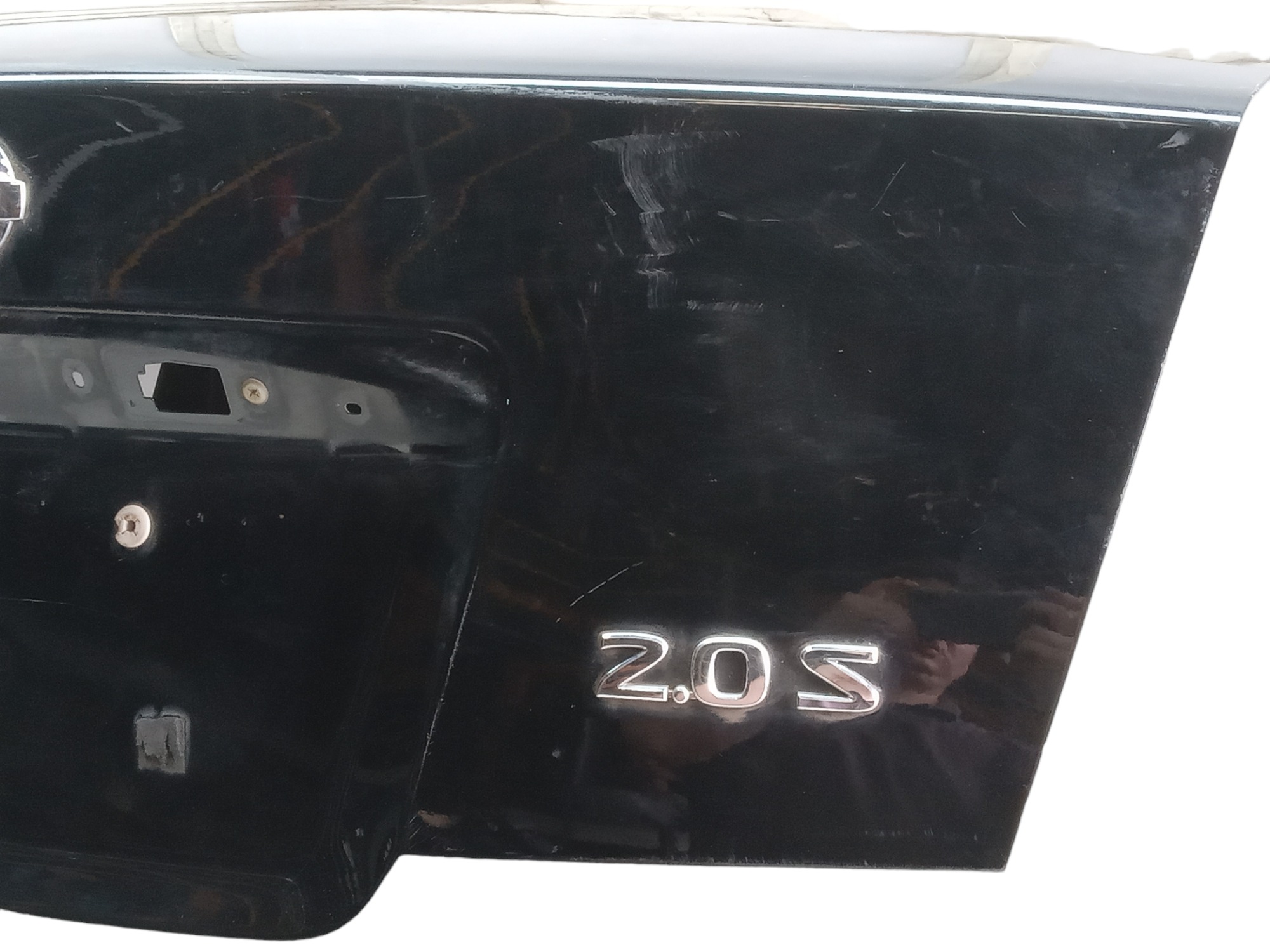 Tampa Traseira Nissan Sentra 2008 Para Recuperar  Preta 9
