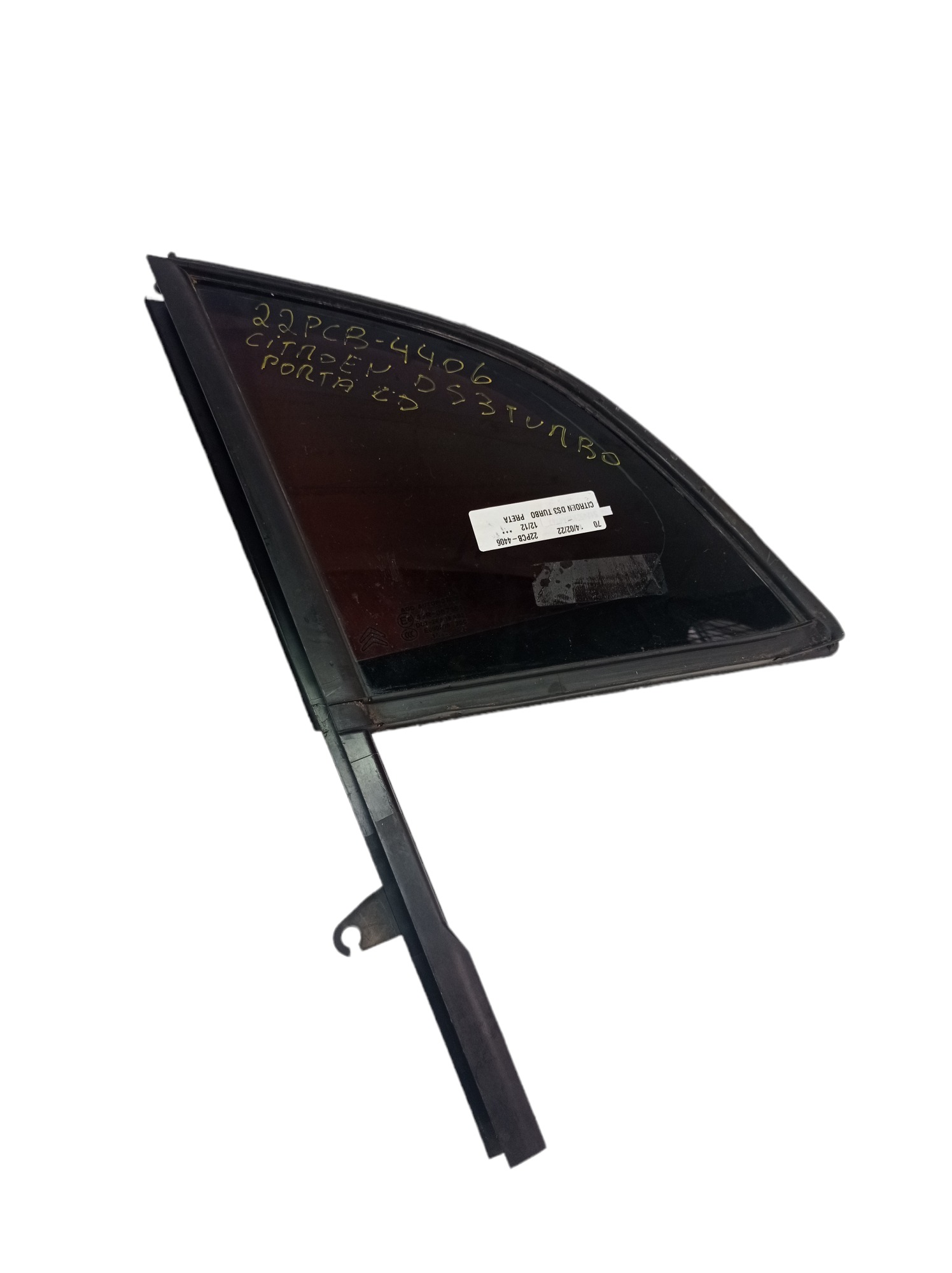 Vidro Fixo Porta Dianteira Direita Citroen Ds3 2012 2