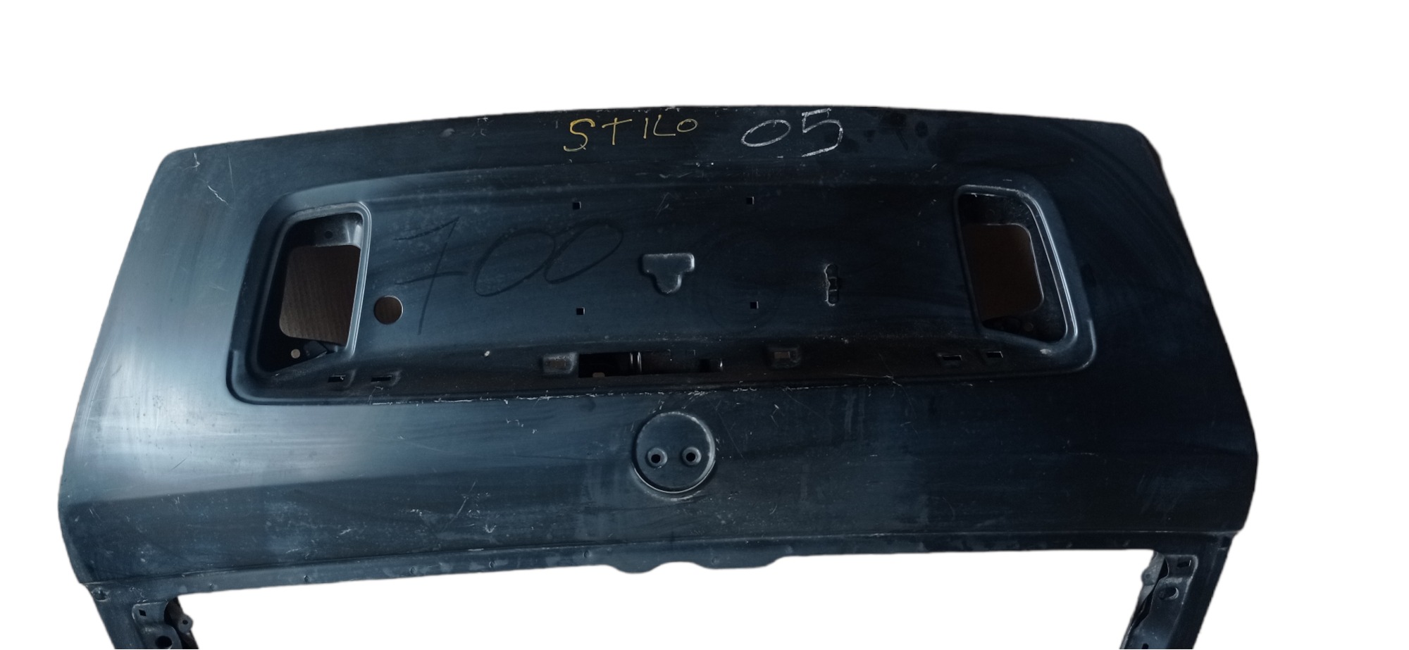 Tampa Traseira Fiat Stilo 2005 Para Recuperar  Preto 3