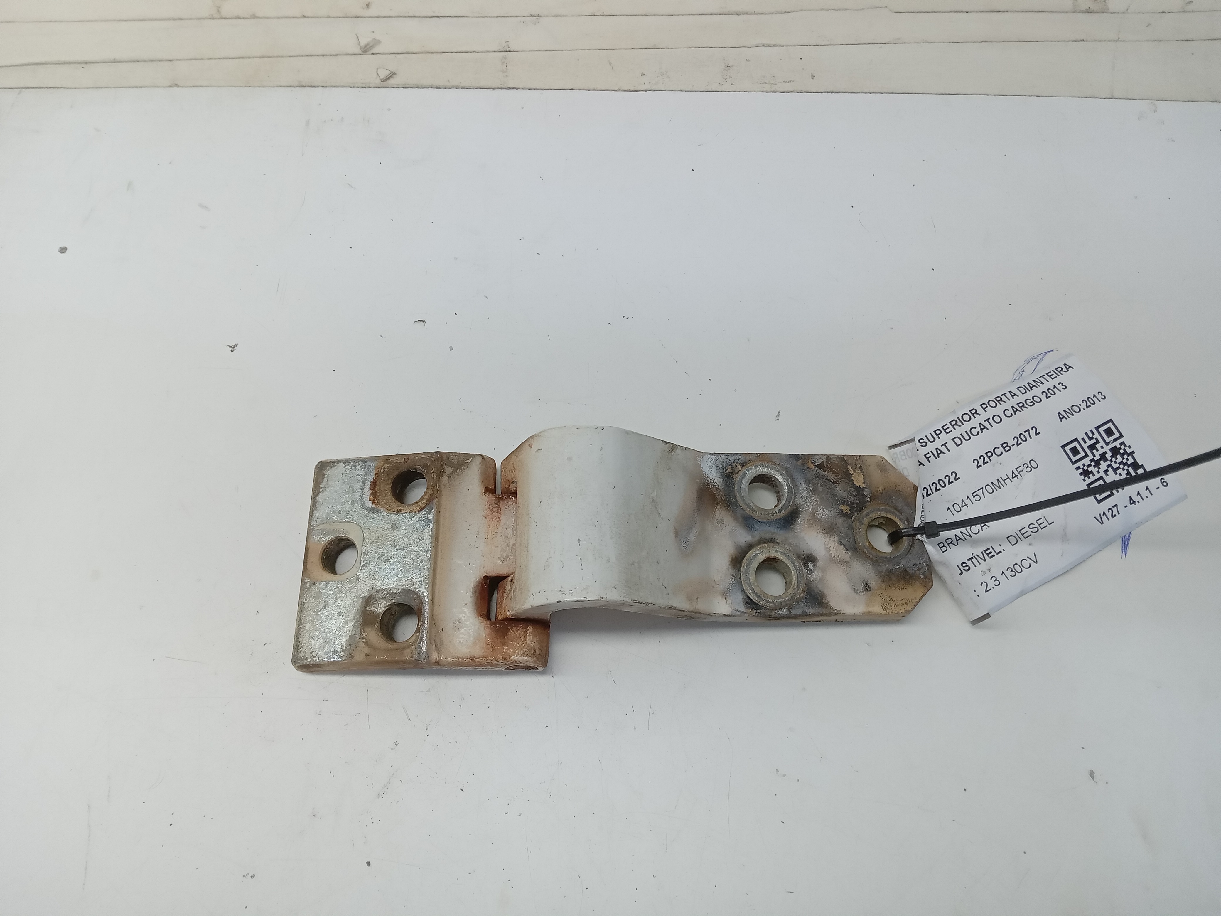 DOBRADIÇA SUPERIOR PORTA DIANT LD FIAT DUCATO CARGO 2013 2