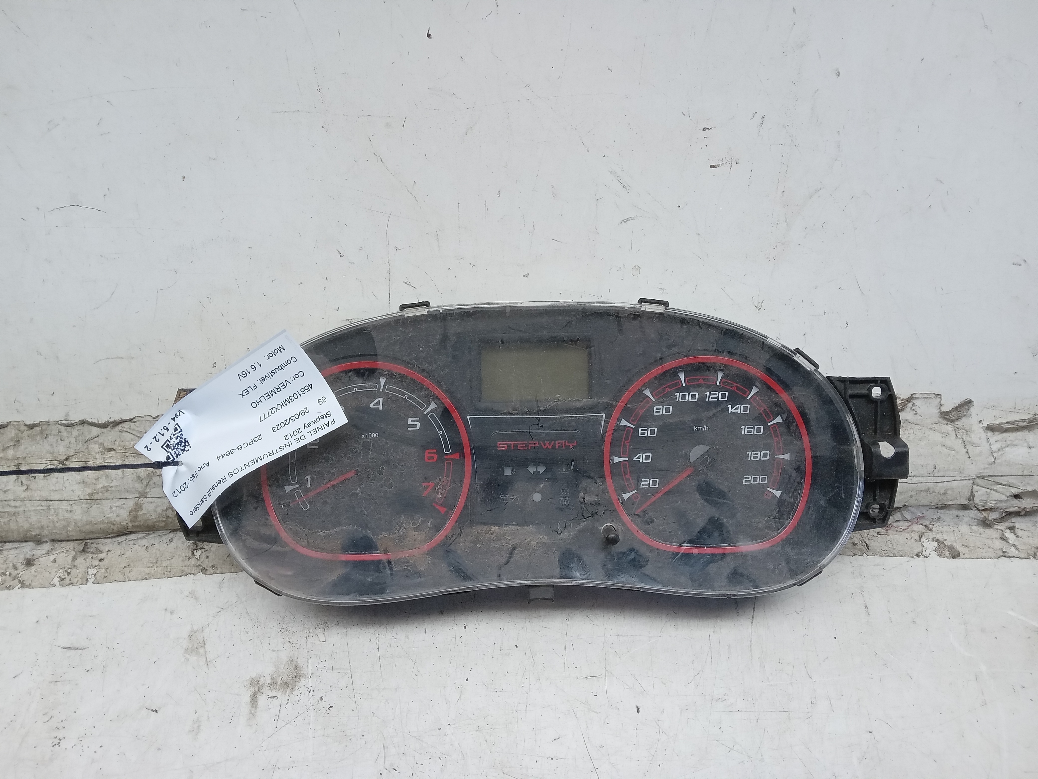 PAINEL DE INSTRUMENTOS Renault Sandero Stepway 2012